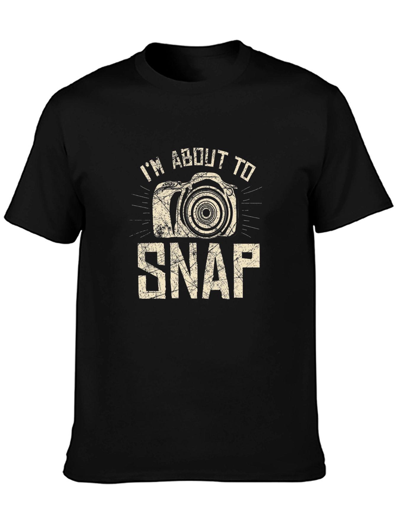 Im About to Snap Camera Graphic Tee