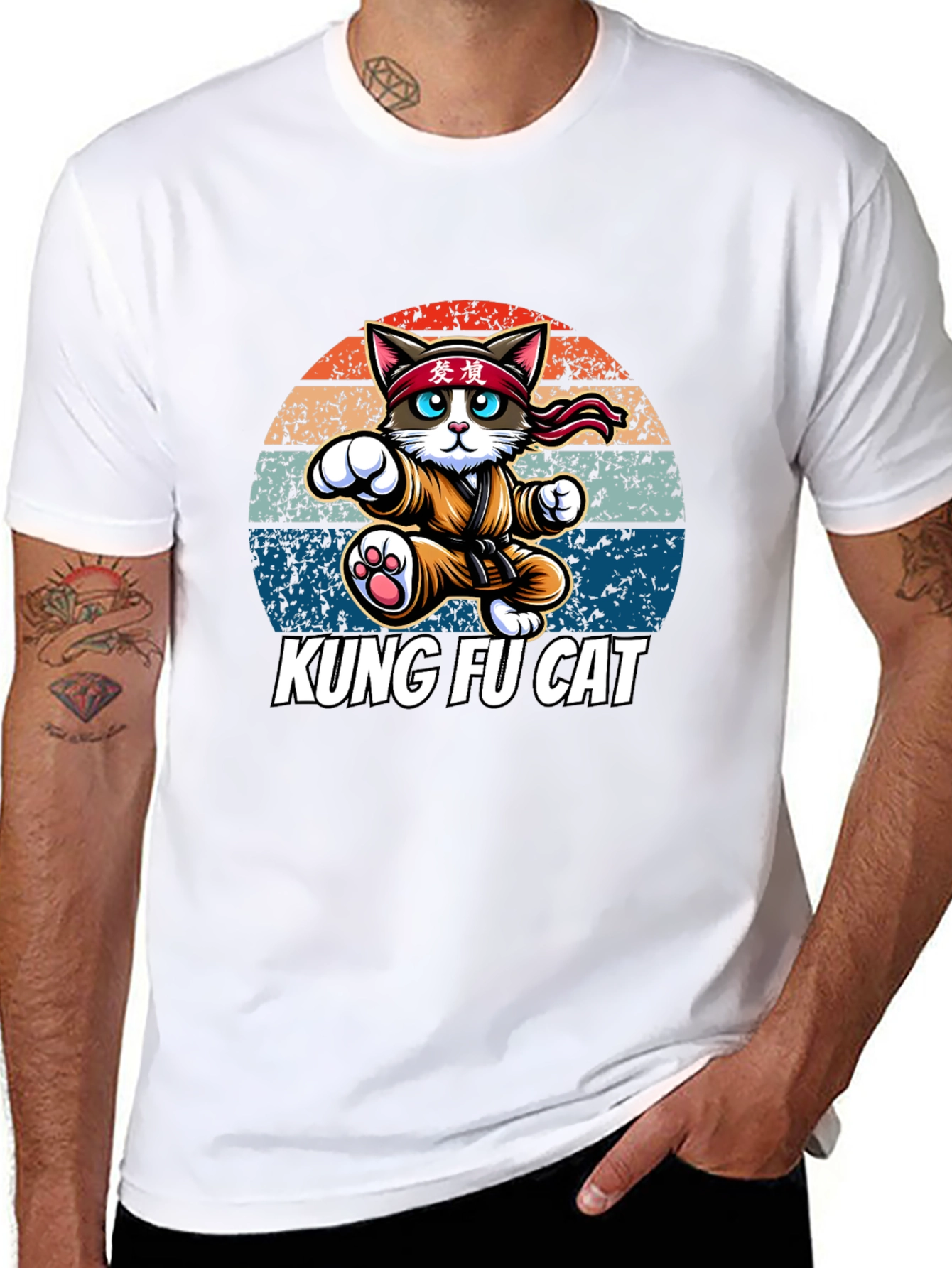 Kung Fu Cat T-Shirt