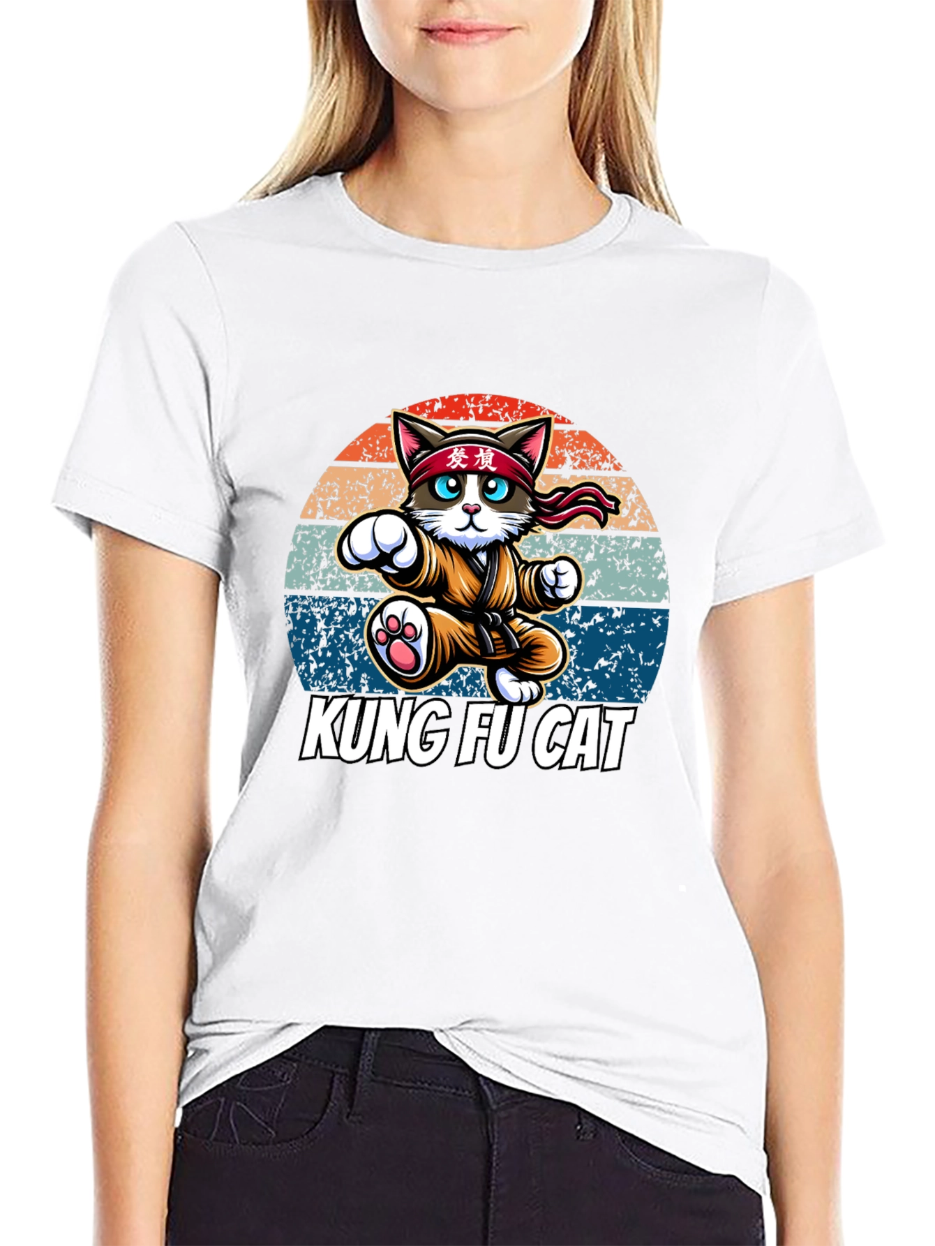 Kung Fu Cat T-Shirt