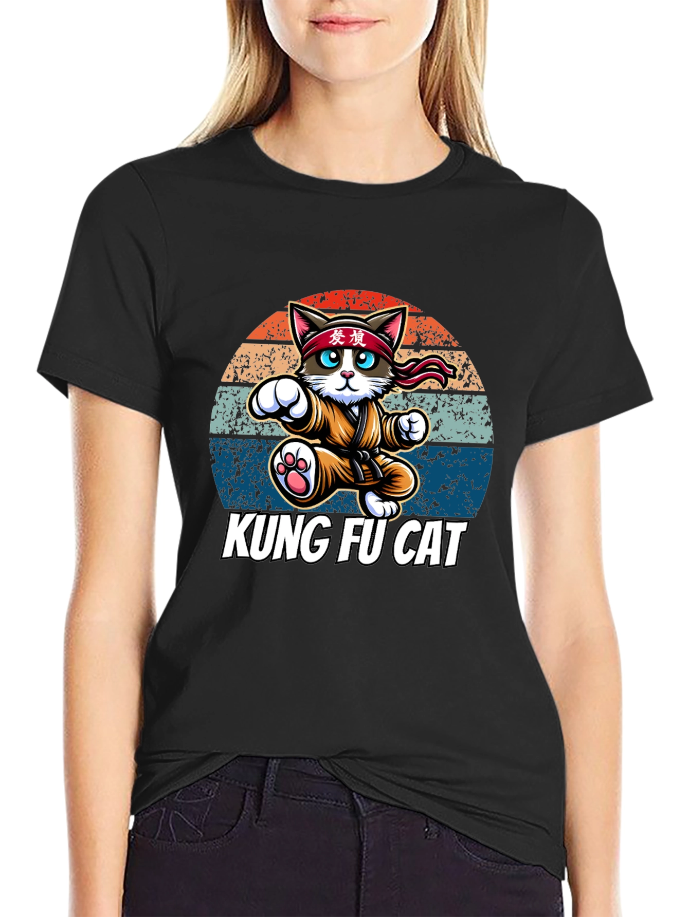 Kung Fu Cat T-Shirt
