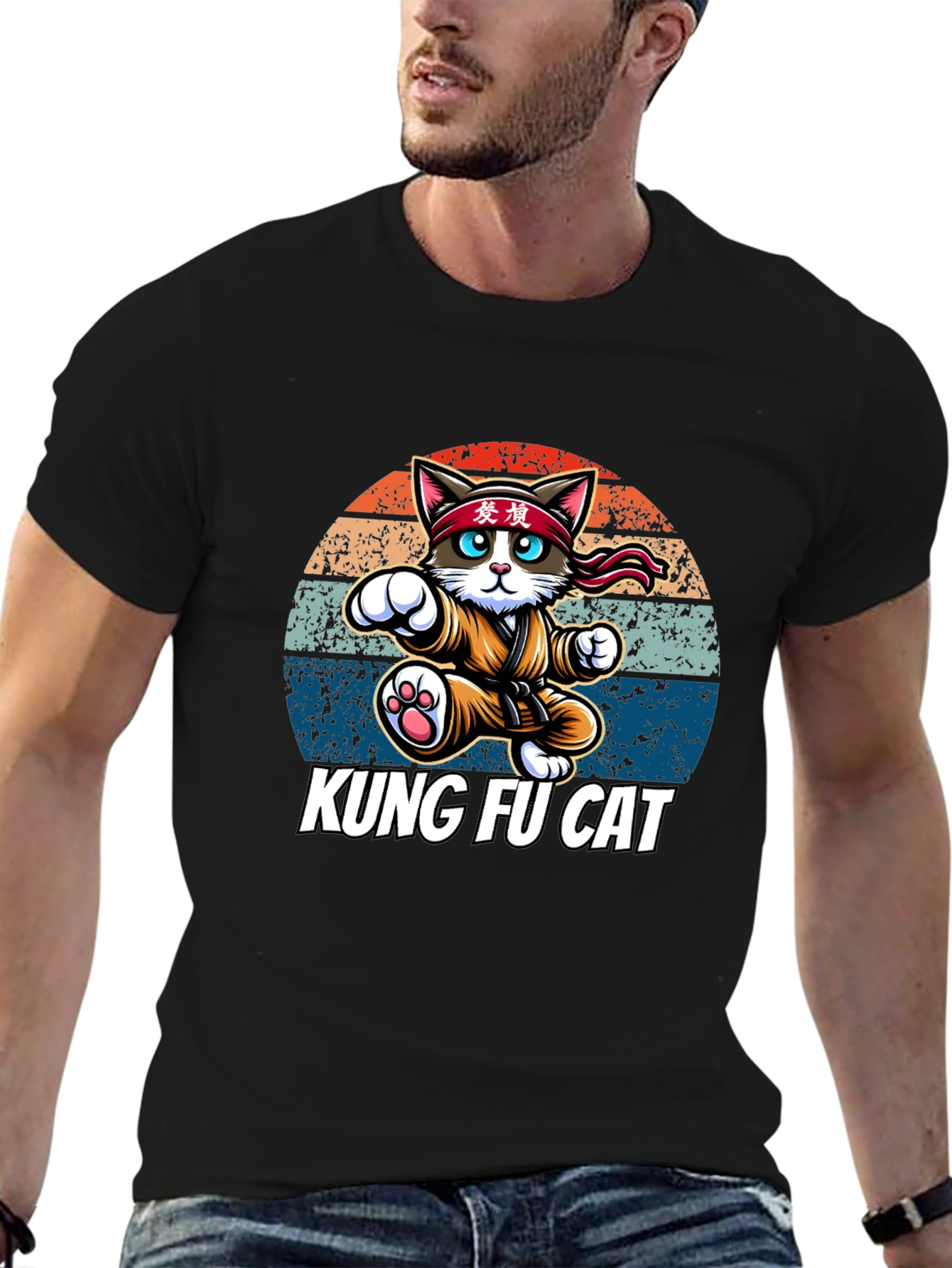 Kung Fu Cat T-Shirt