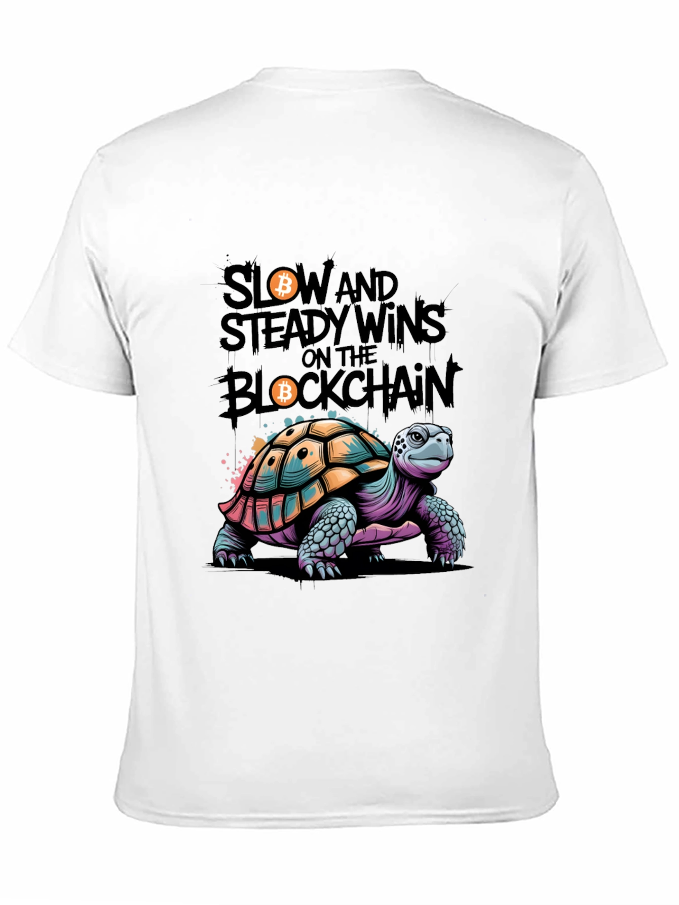 Slow and Steady Crypto Turtle T-Shirt