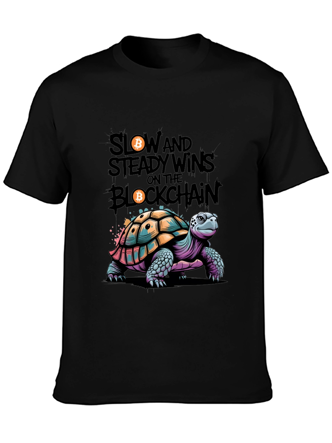 Slow and Steady Crypto Turtle T-Shirt