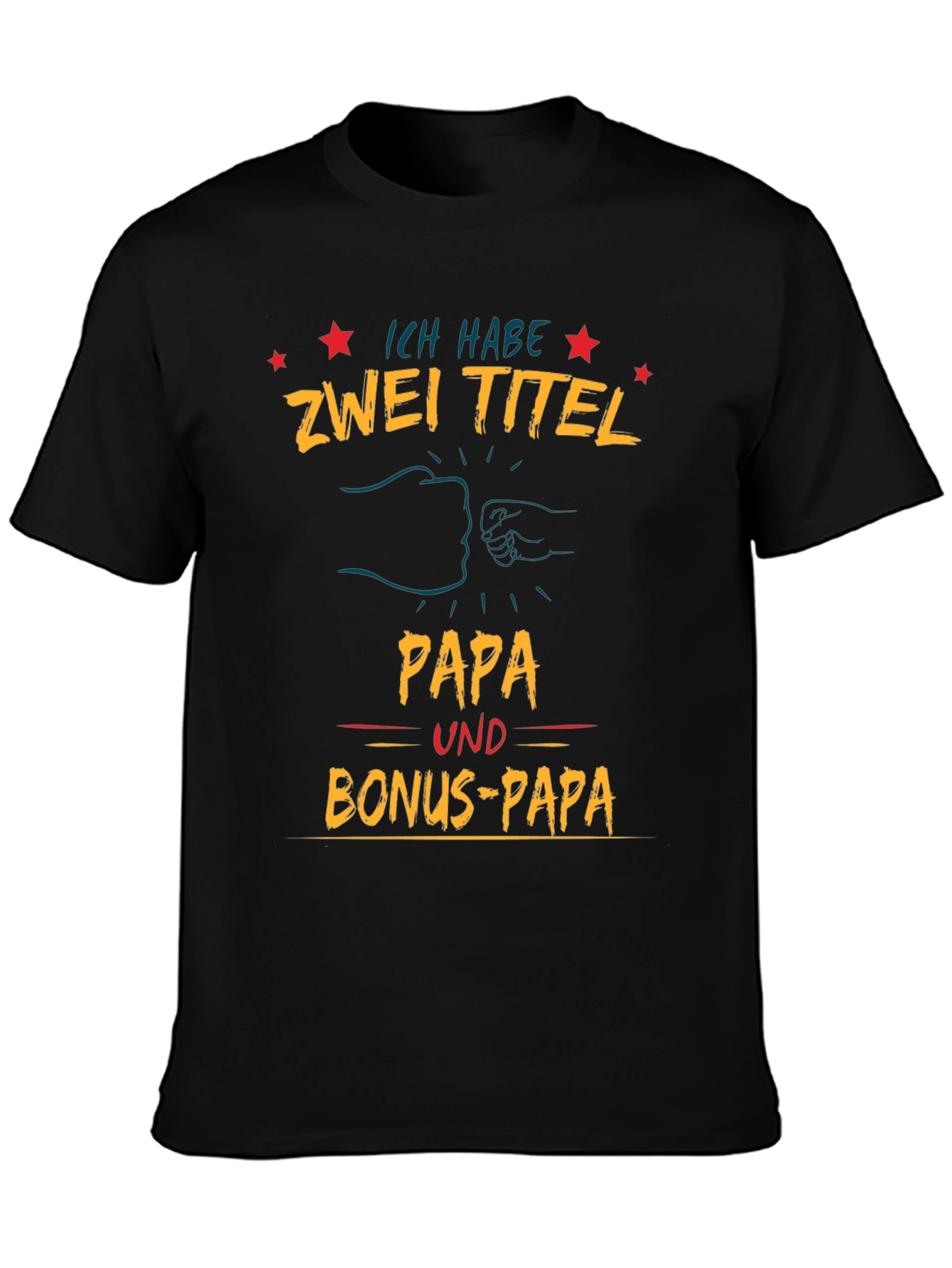 Dad & Bonus Dad T-Shirt - Fathers Day