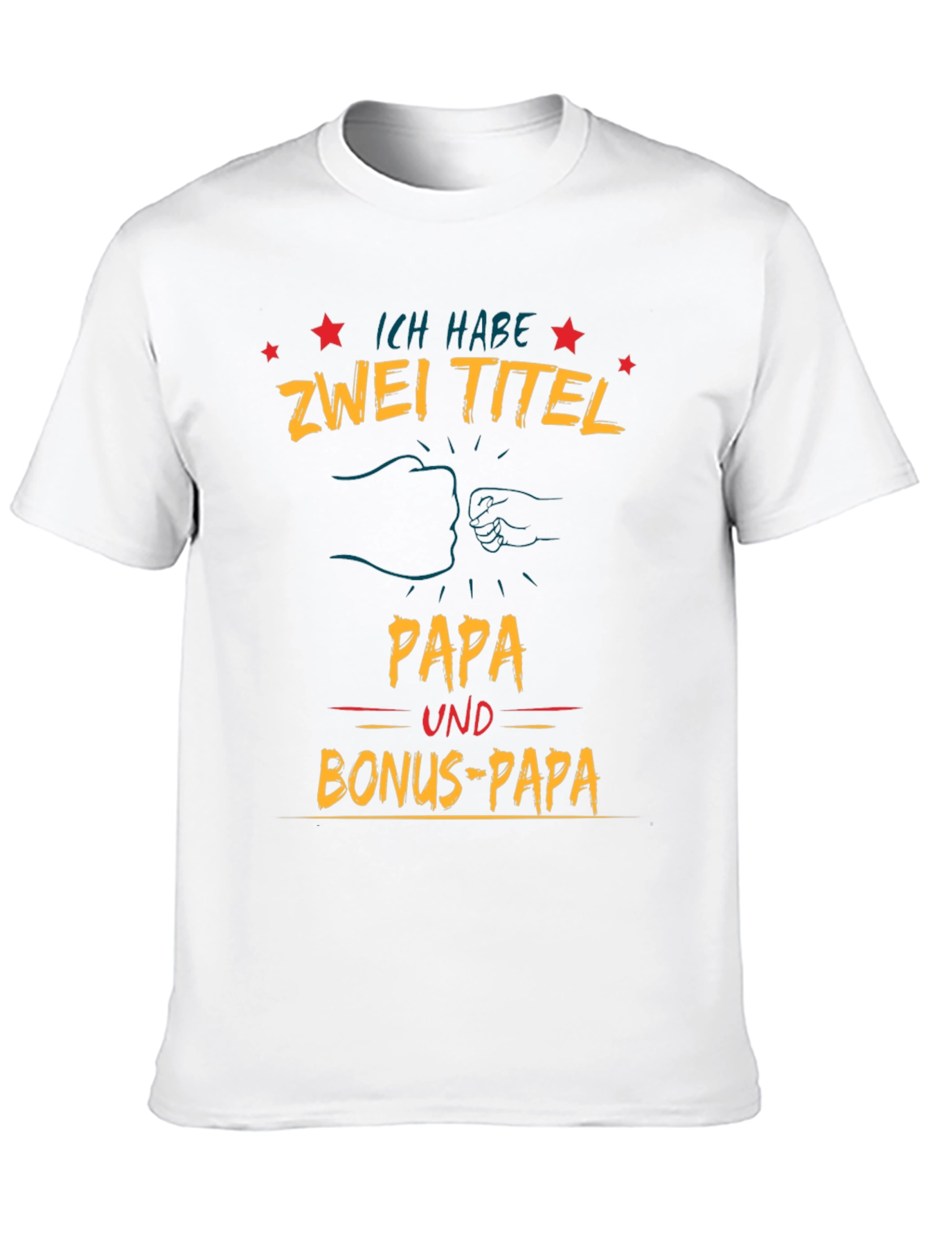 Dad & Bonus Dad T-Shirt - Fathers Day