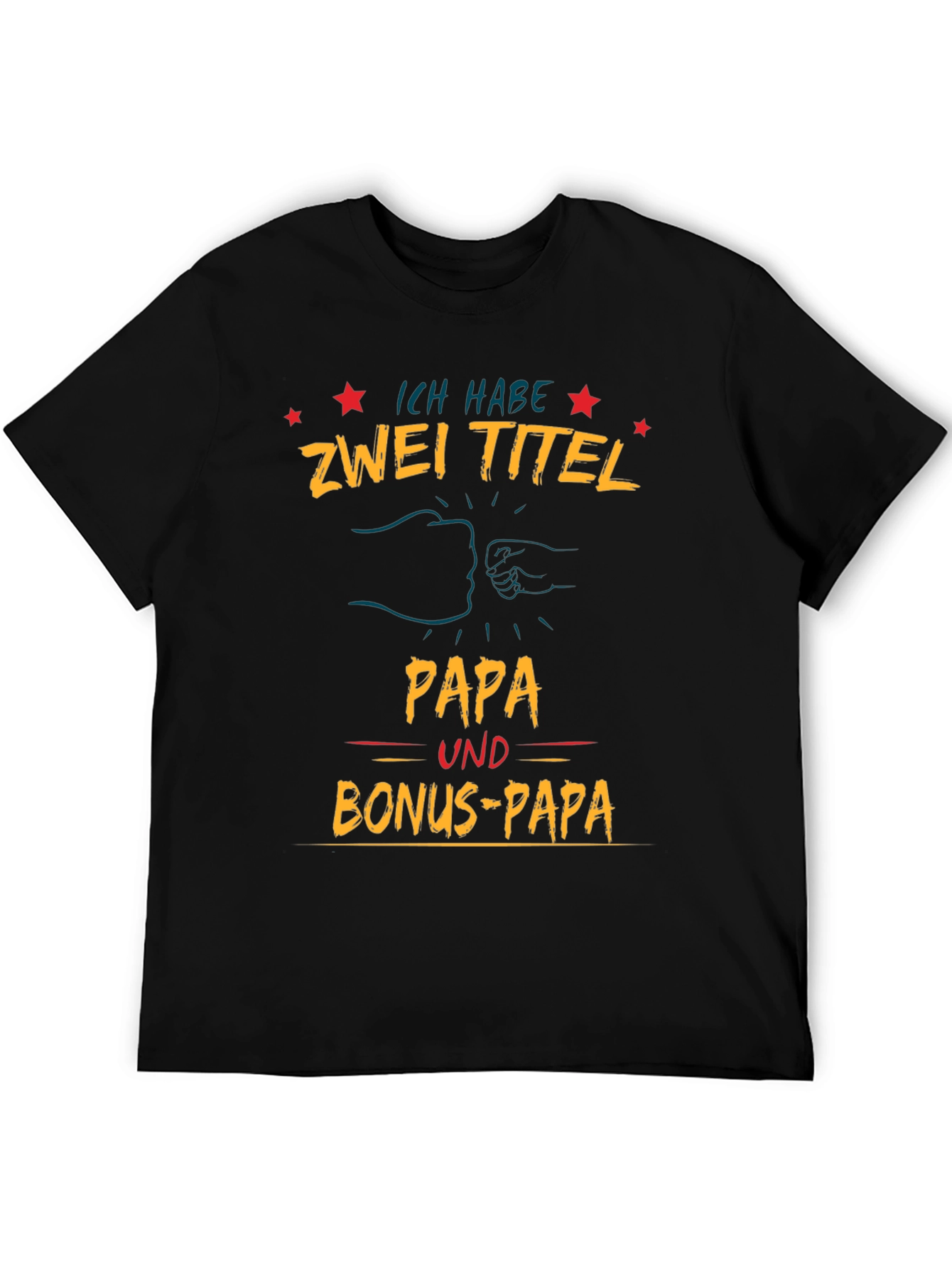 Dad & Bonus Dad T-Shirt - Fathers Day