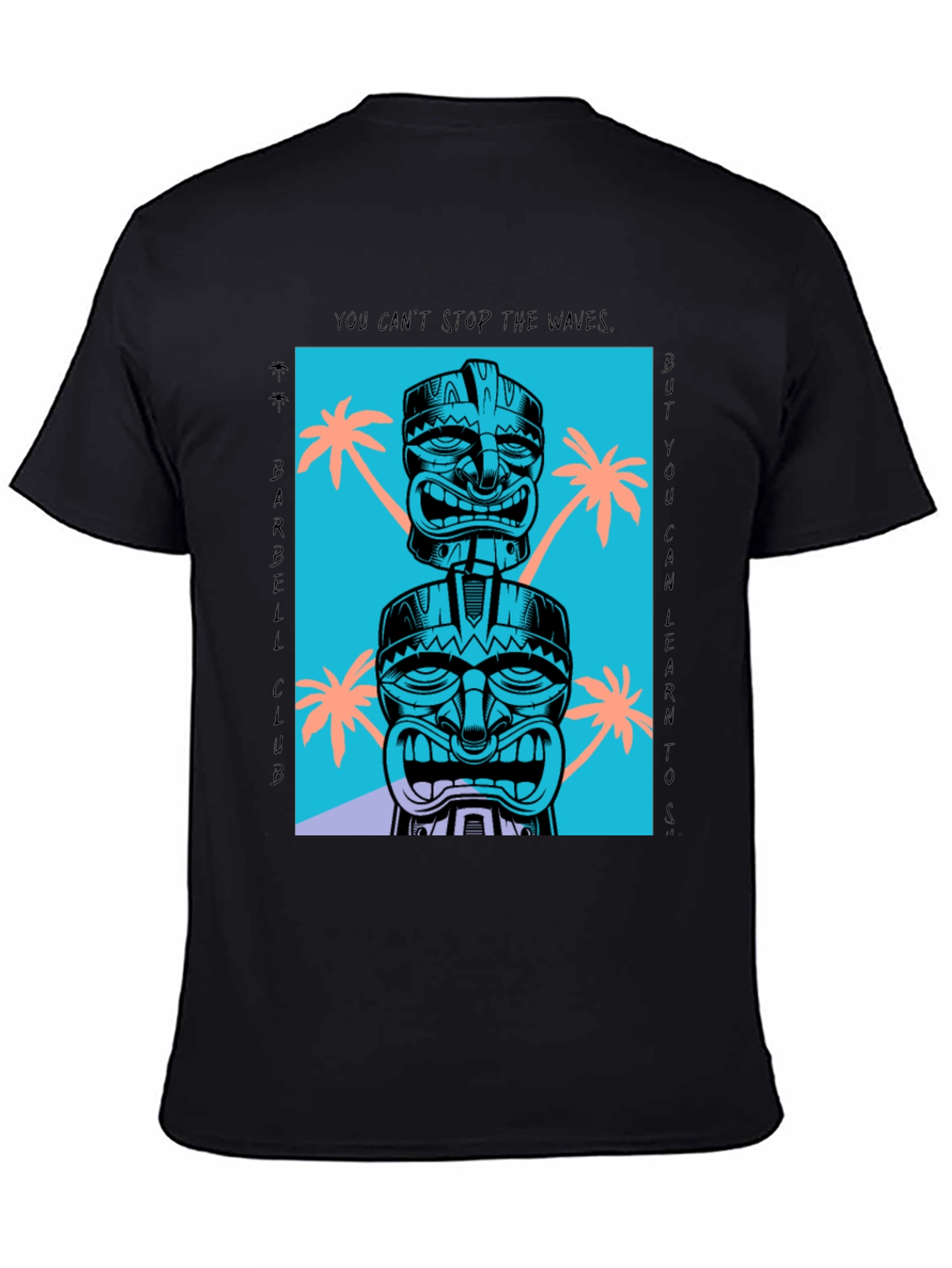Tiki Graphic T-Shirt - Beach Barbell Club Tee