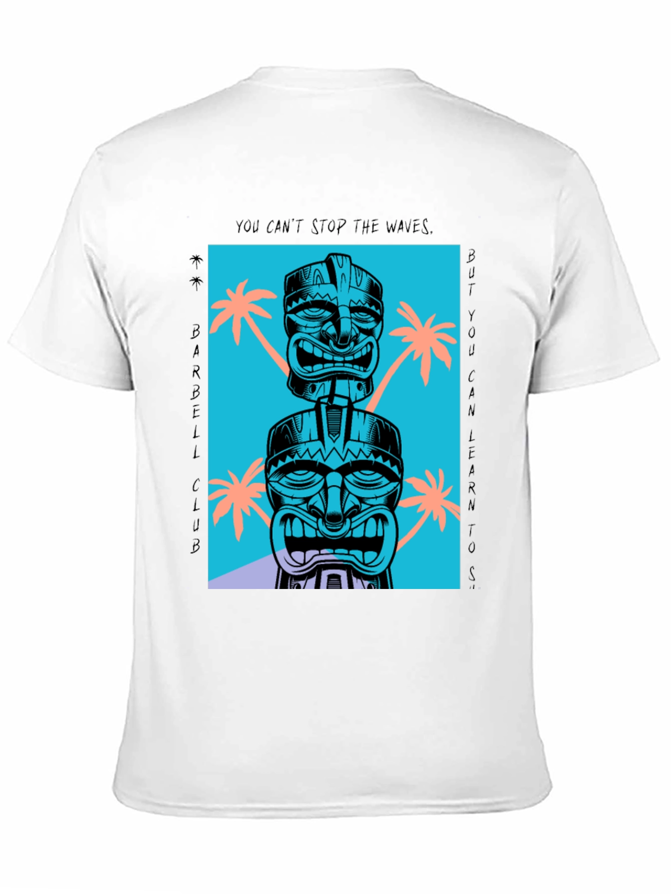 Tiki Graphic T-Shirt - Beach Barbell Club Tee