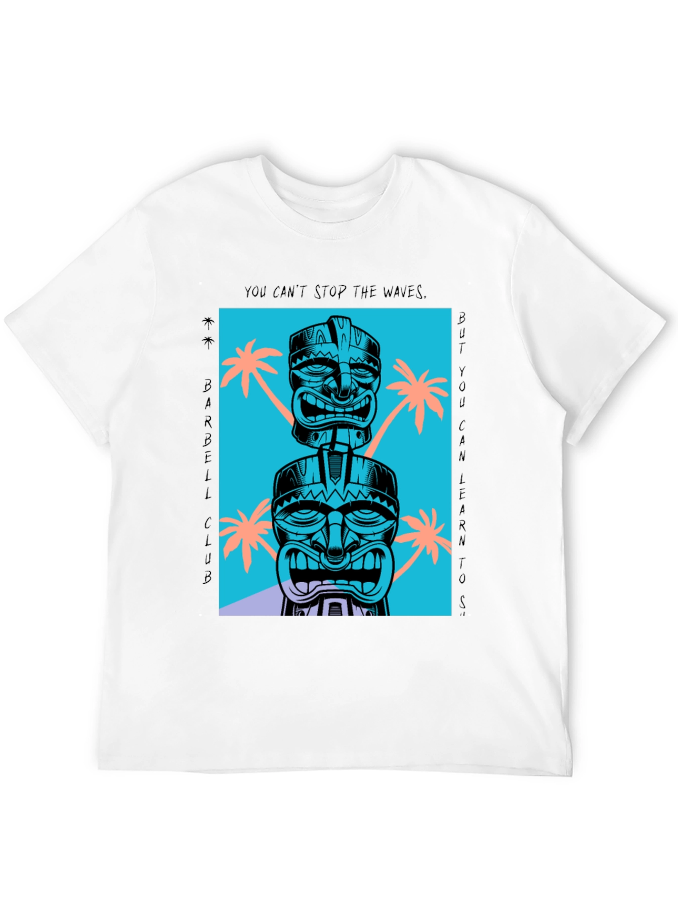 Tiki Graphic T-Shirt - Beach Barbell Club Tee