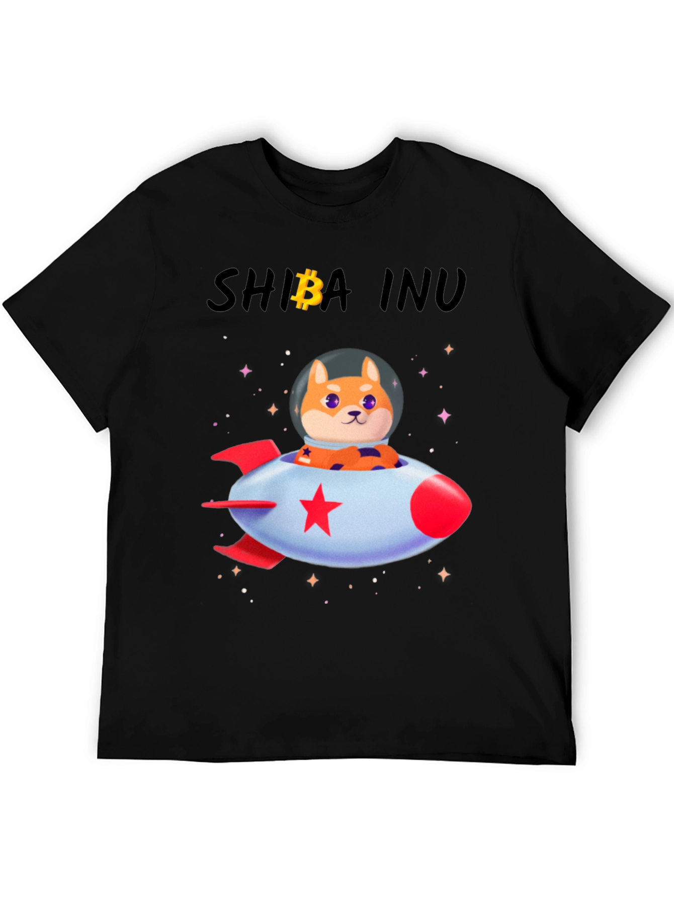Shiba Inu Rocket T-Shirt