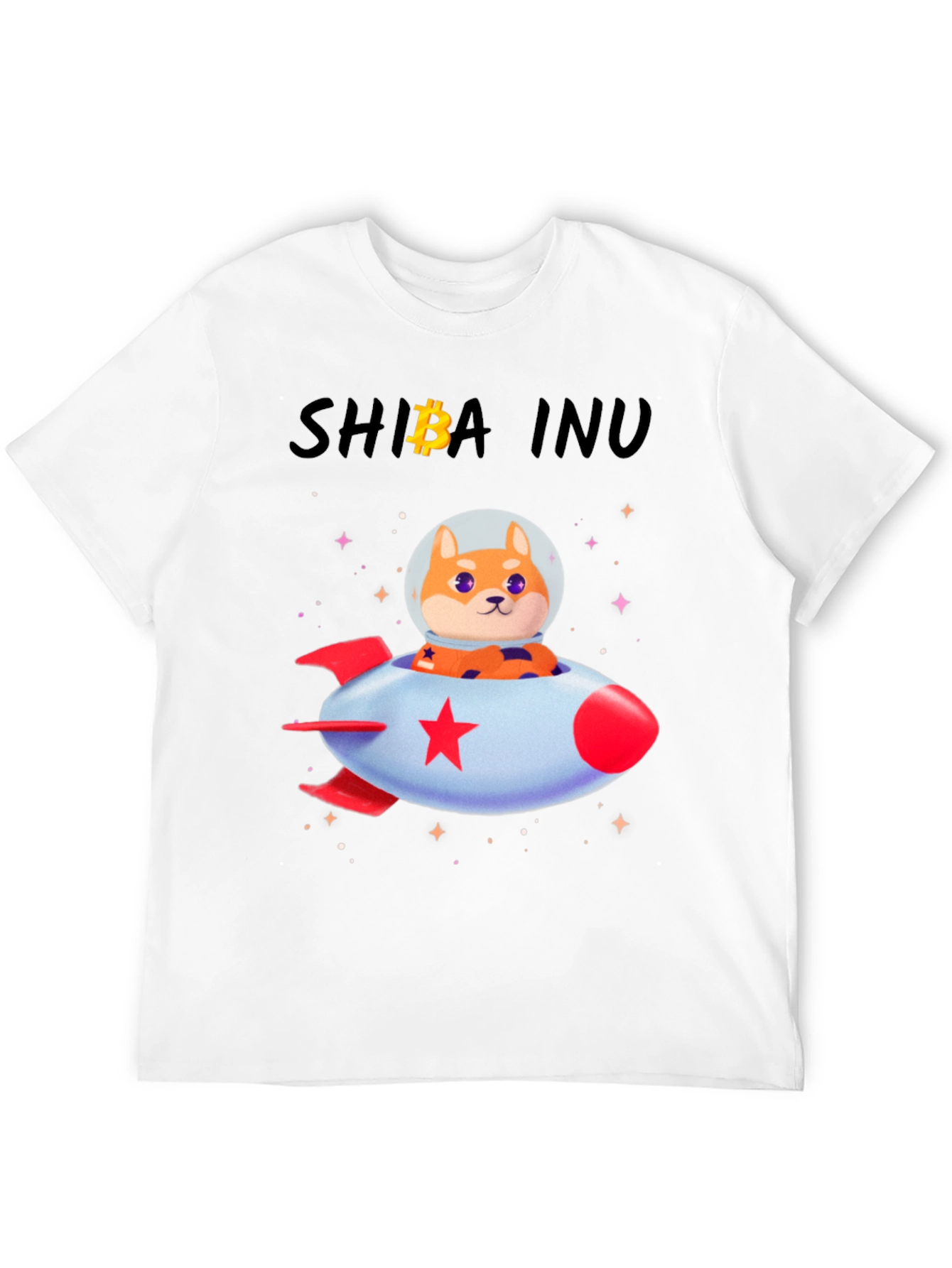 Shiba Inu Rocket T-Shirt