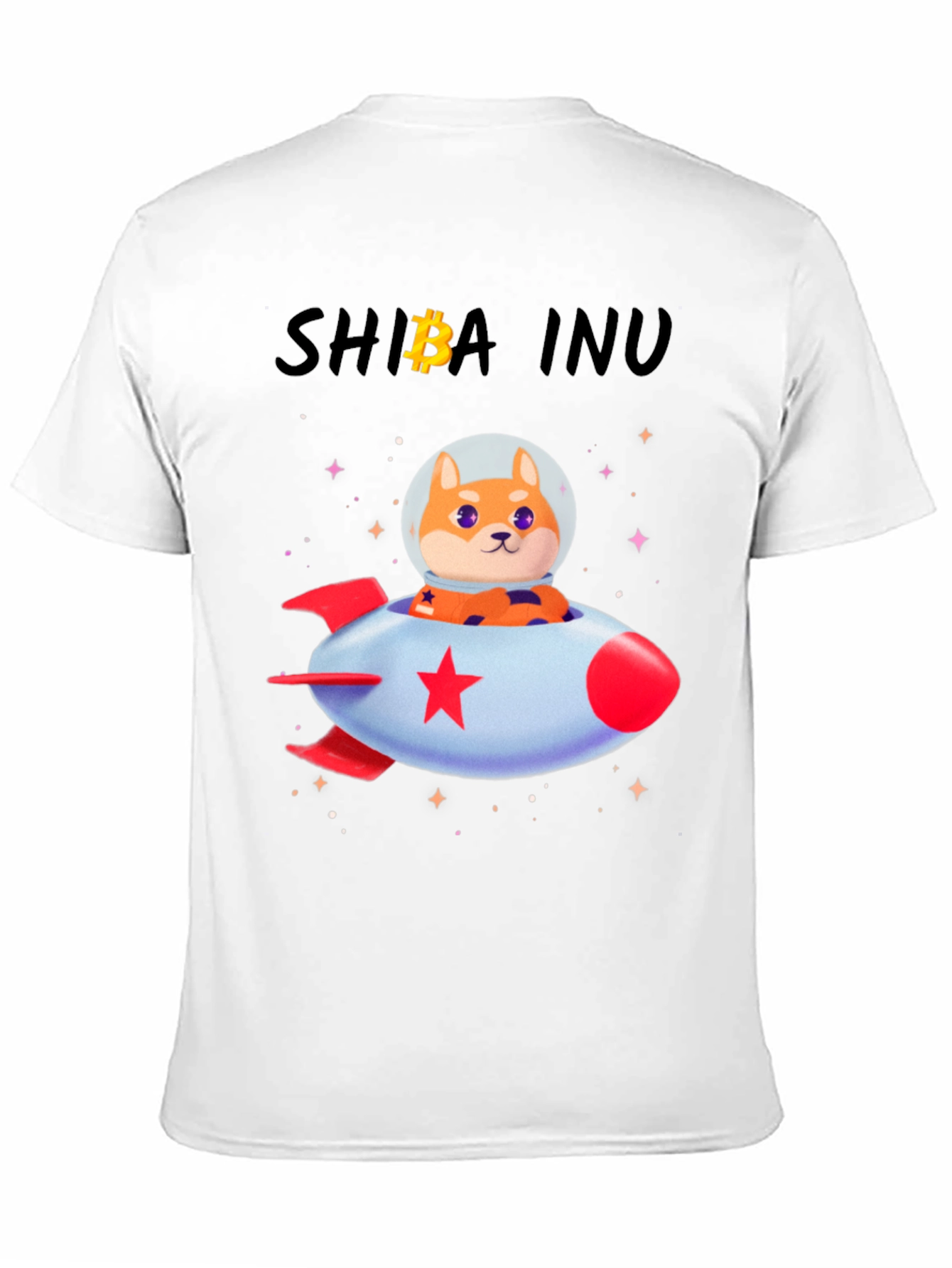 Shiba Inu Rocket T-Shirt