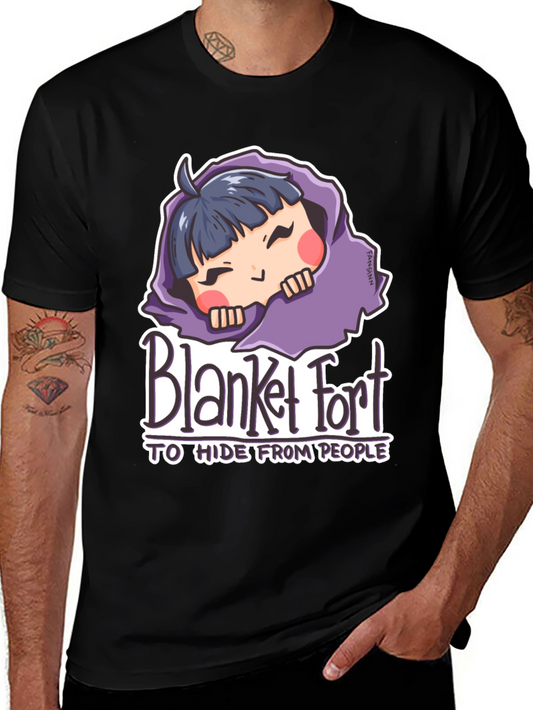 Blanket Fort T-Shirt: Hide From People Comfortably