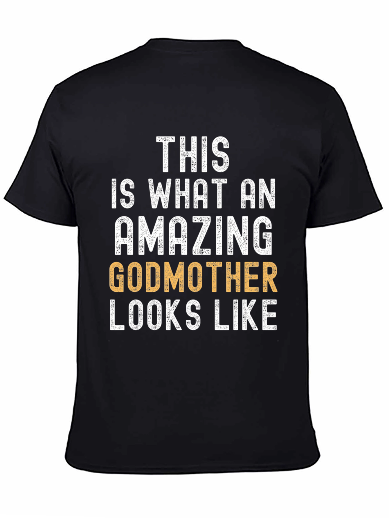 Amazing Godmother Graphic Tee - Black