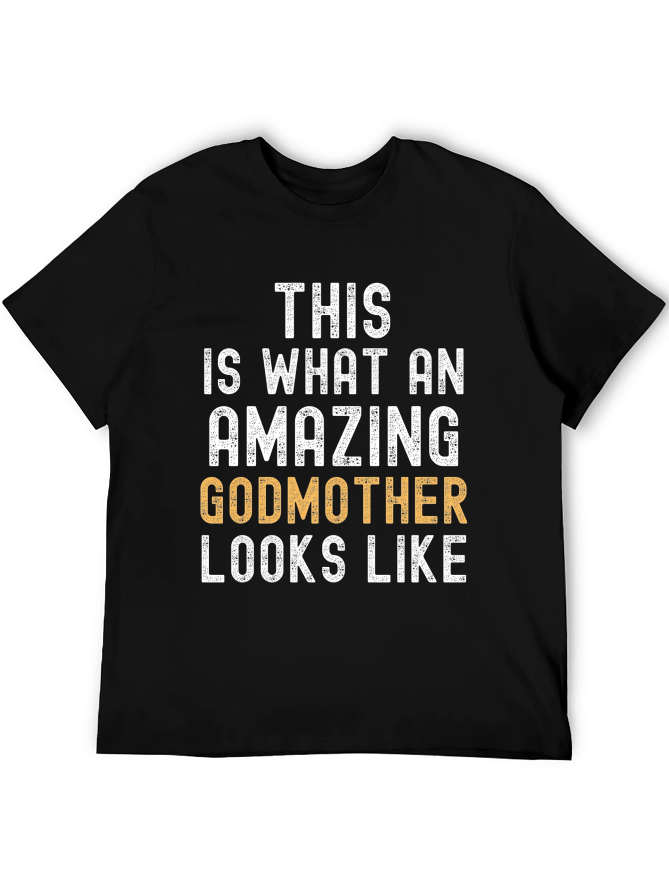 Amazing Godmother Graphic Tee - Black