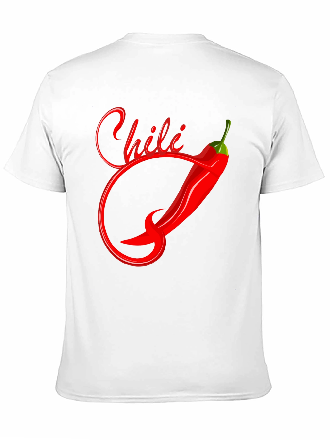 Chili Pepper Graphic T-Shirt - Black Cotton Tee