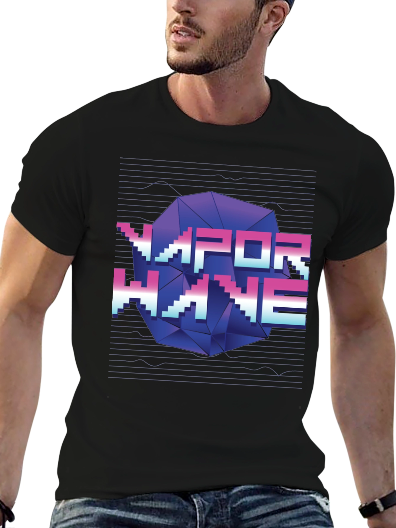 Vaporwave Graphic Tee - Retro Style T-Shirt