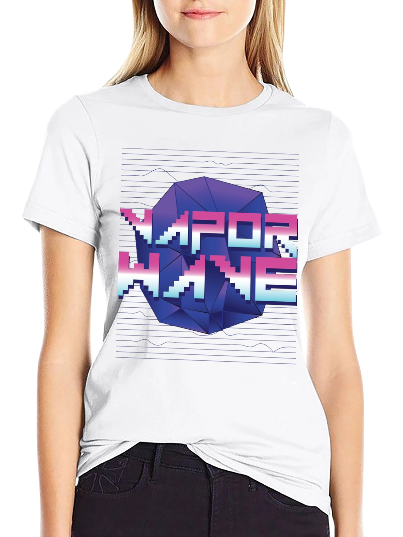 Vaporwave Graphic Tee - Retro Style T-Shirt