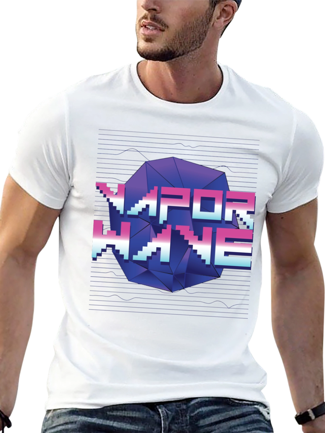 Vaporwave Graphic Tee - Retro Style T-Shirt