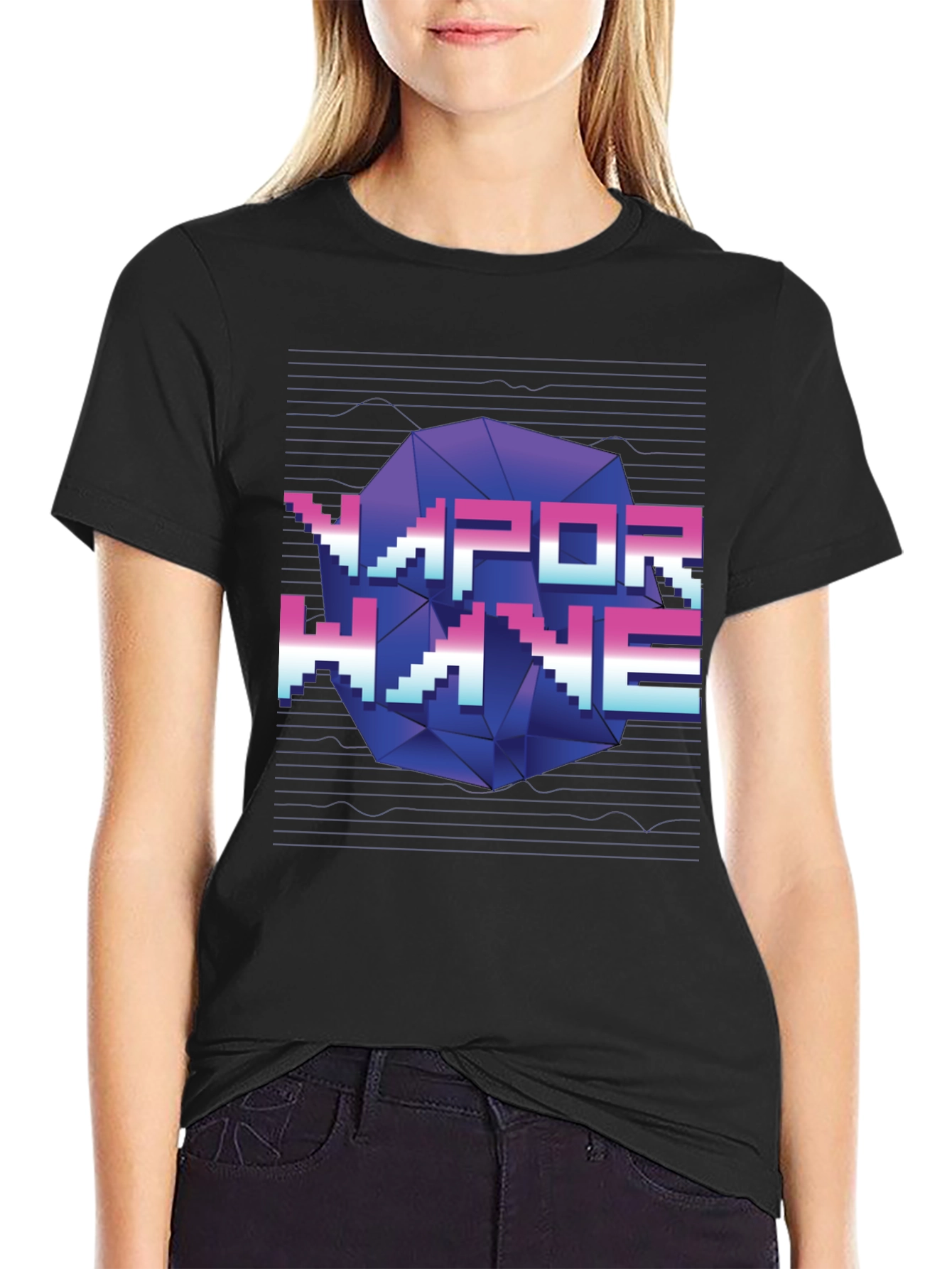 Vaporwave Graphic Tee - Retro Style T-Shirt