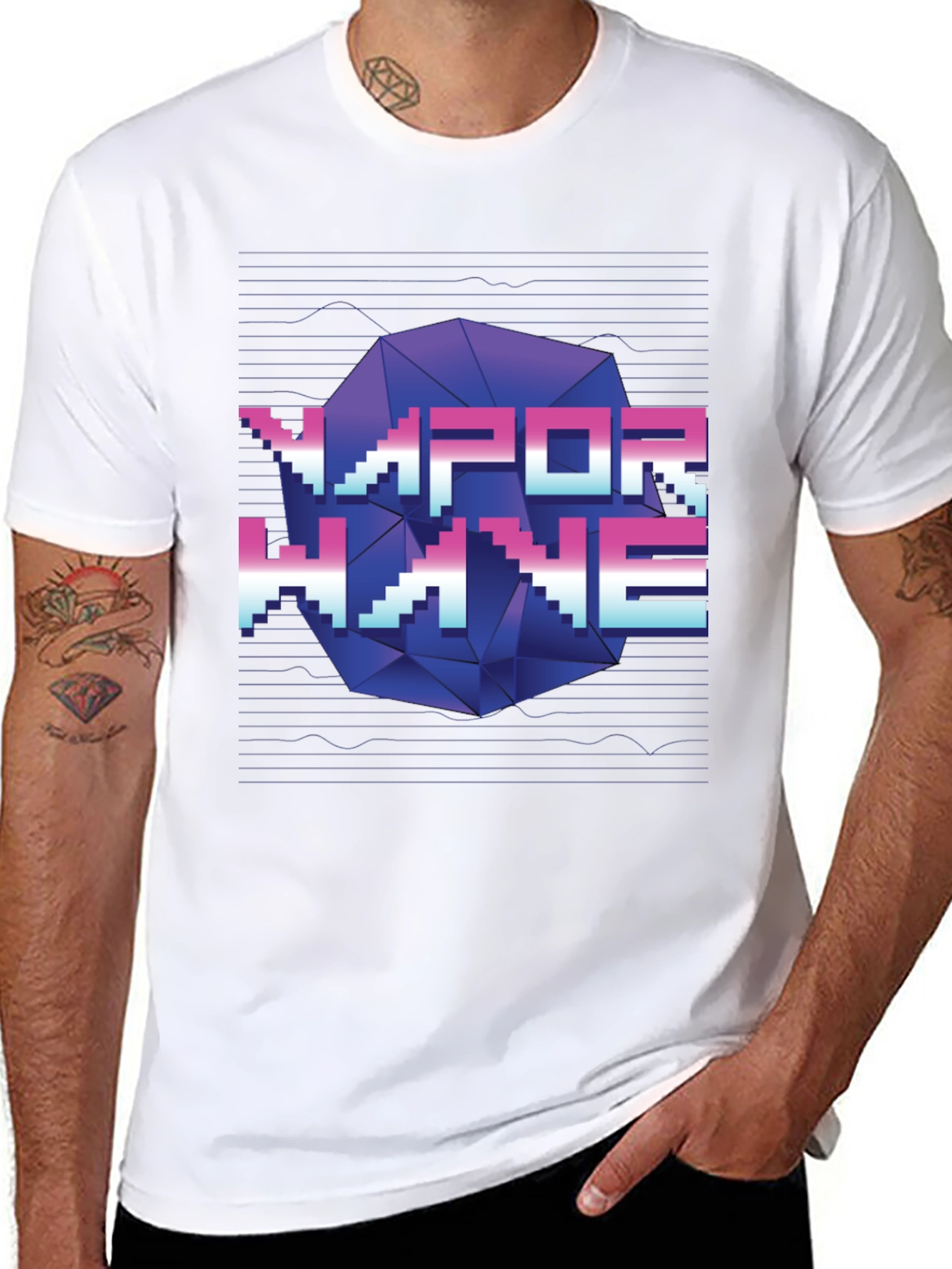 Vaporwave Graphic Tee - Retro Style T-Shirt