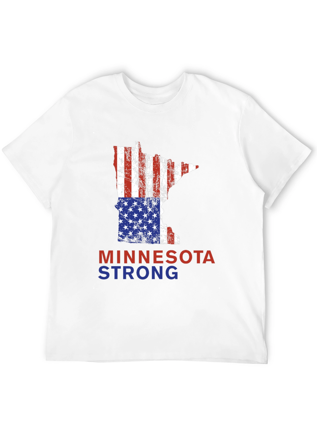 Minnesota Strong American Flag T-Shirt