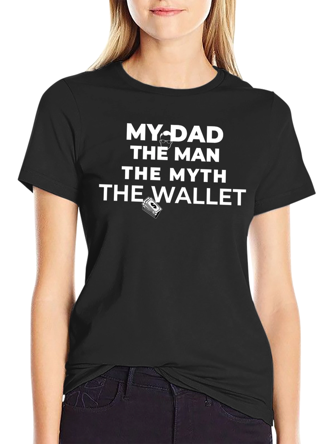 Dad The Man T-Shirt - Funny Fathers Day Tee