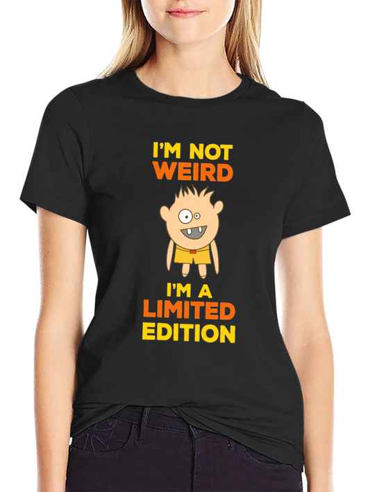 Weird Limited Edition Graphic Tee - Mens Humor Shirt