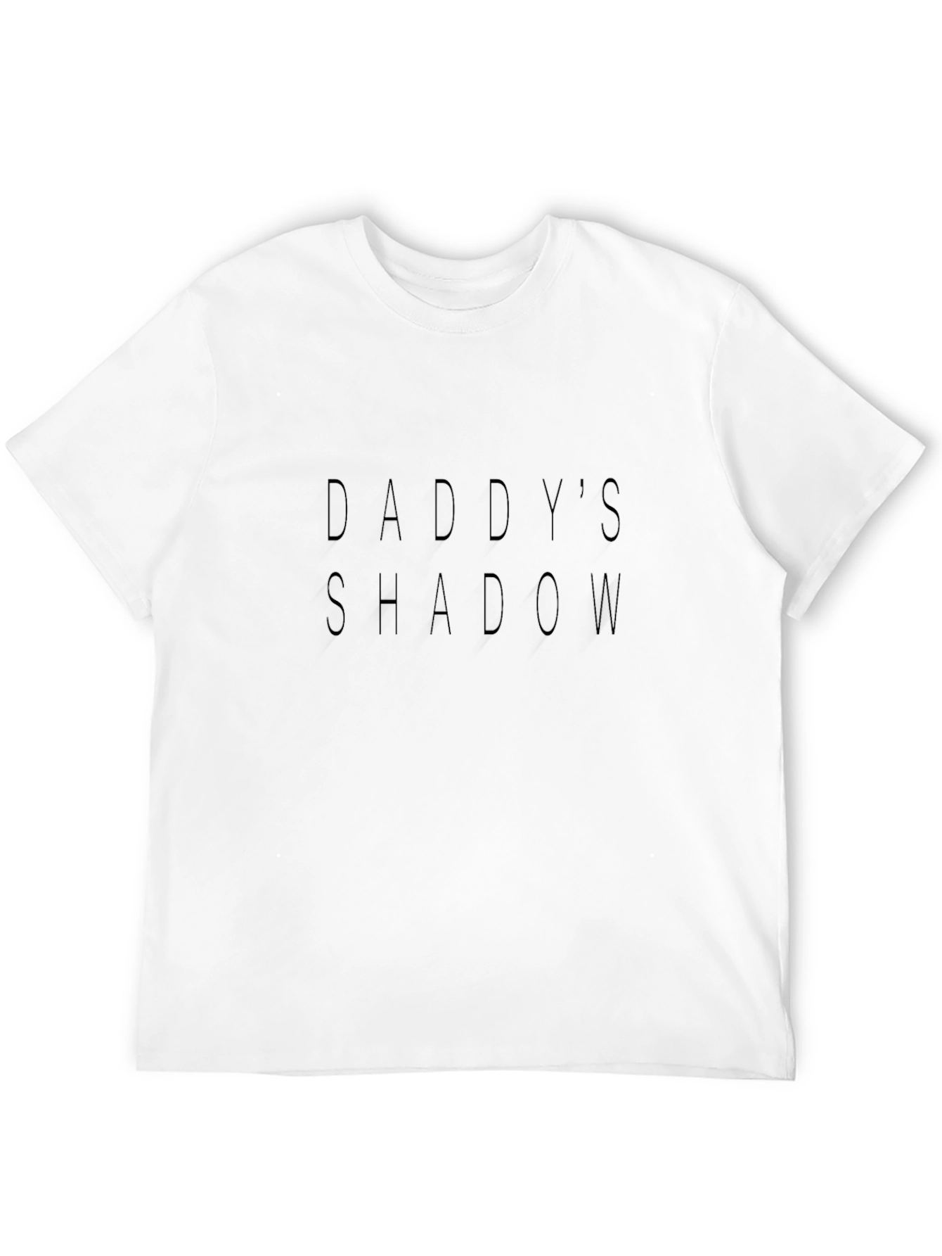 Daddys Shadow Black Graphic Tee - Mens