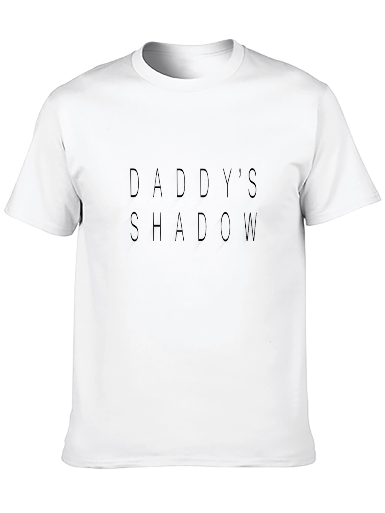 Daddys Shadow Black Graphic Tee - Mens