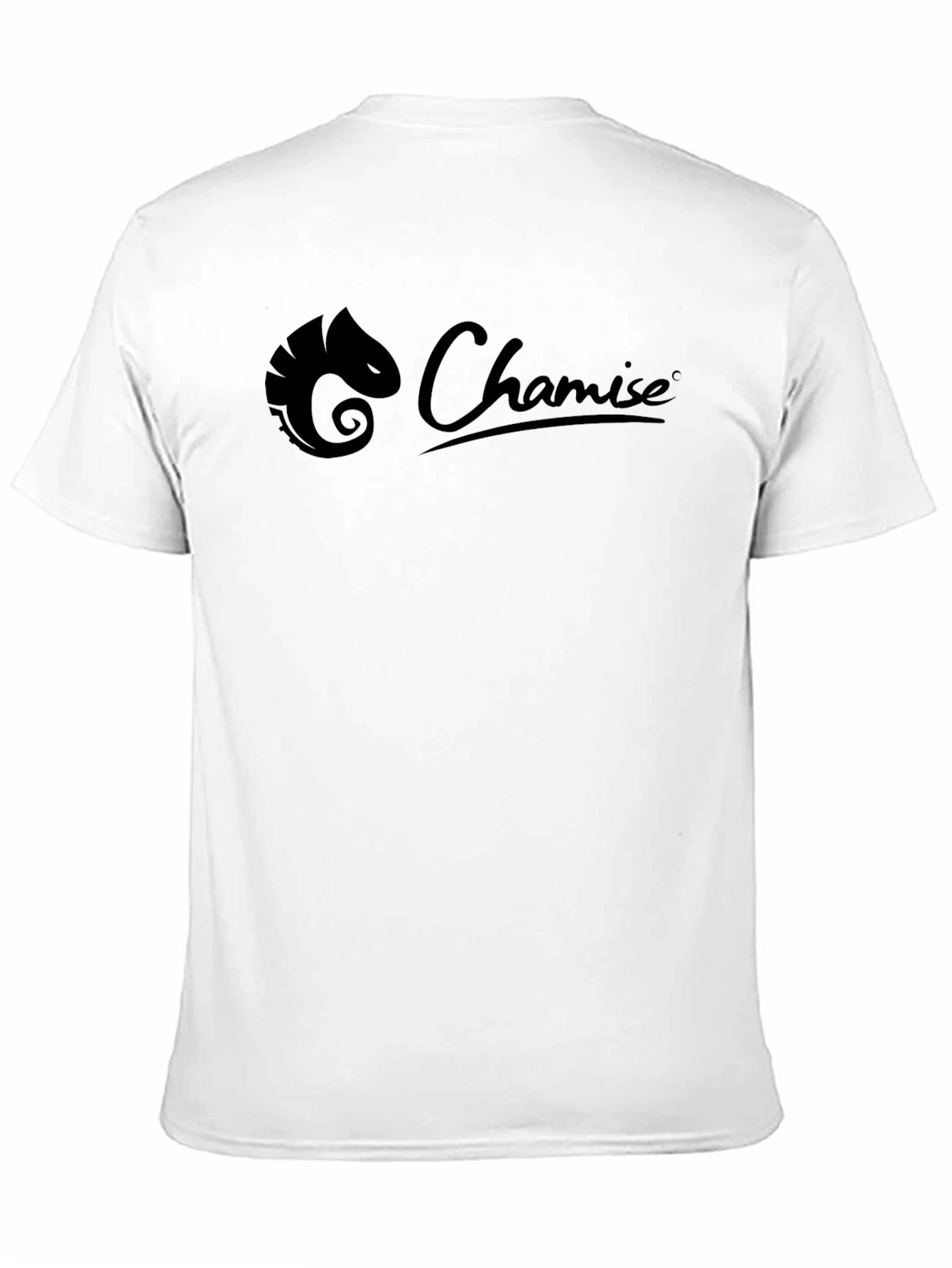Black Chamise T-Shirt with Reptile Logo