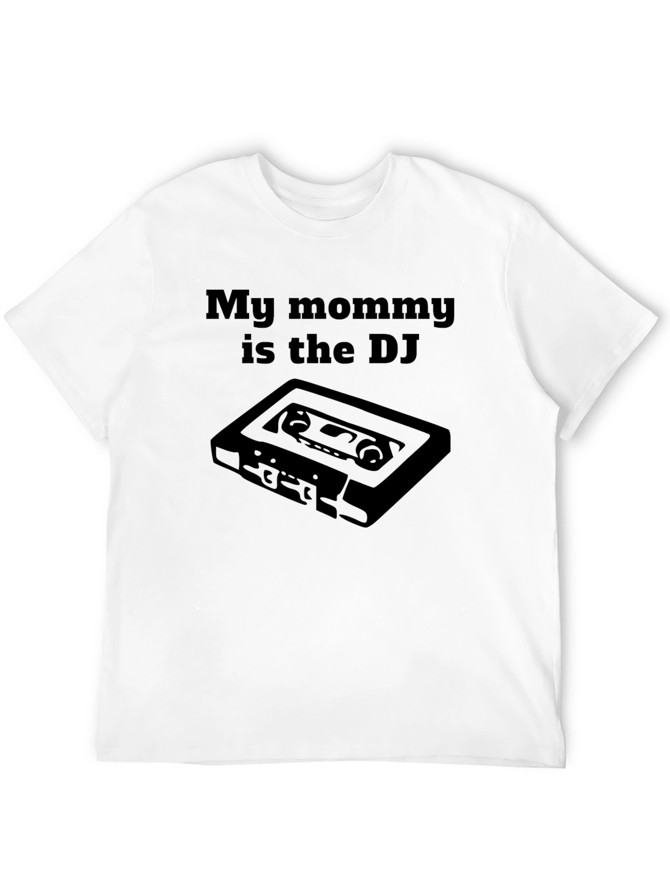 My Mommy is the DJ Cassette Tape Graphic Tee