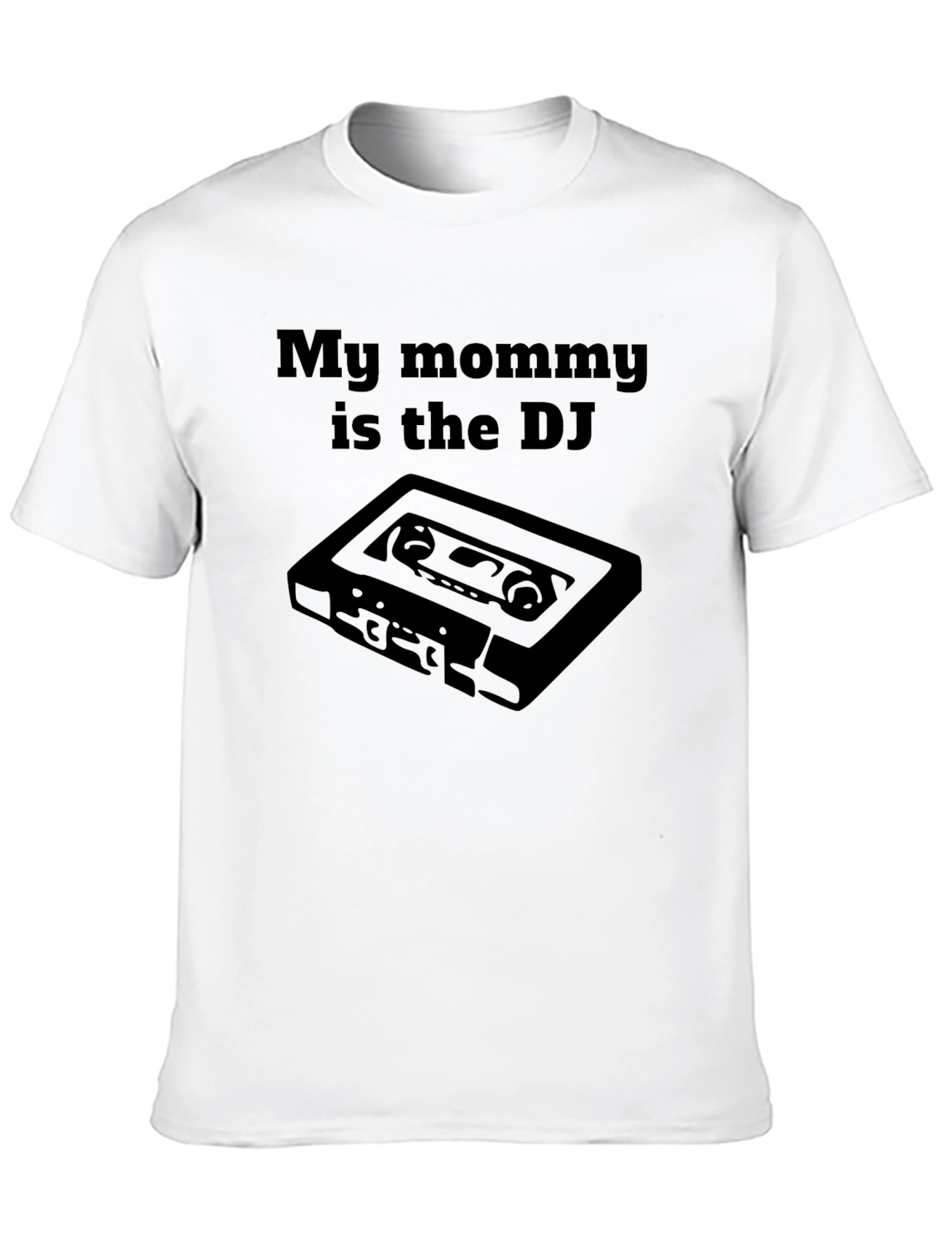 My Mommy is the DJ Cassette Tape Graphic Tee