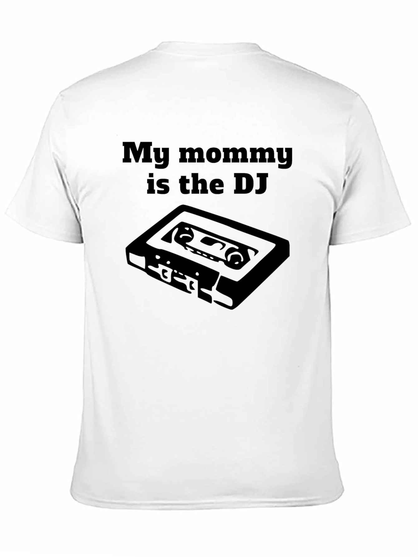 My Mommy is the DJ Cassette Tape Graphic Tee
