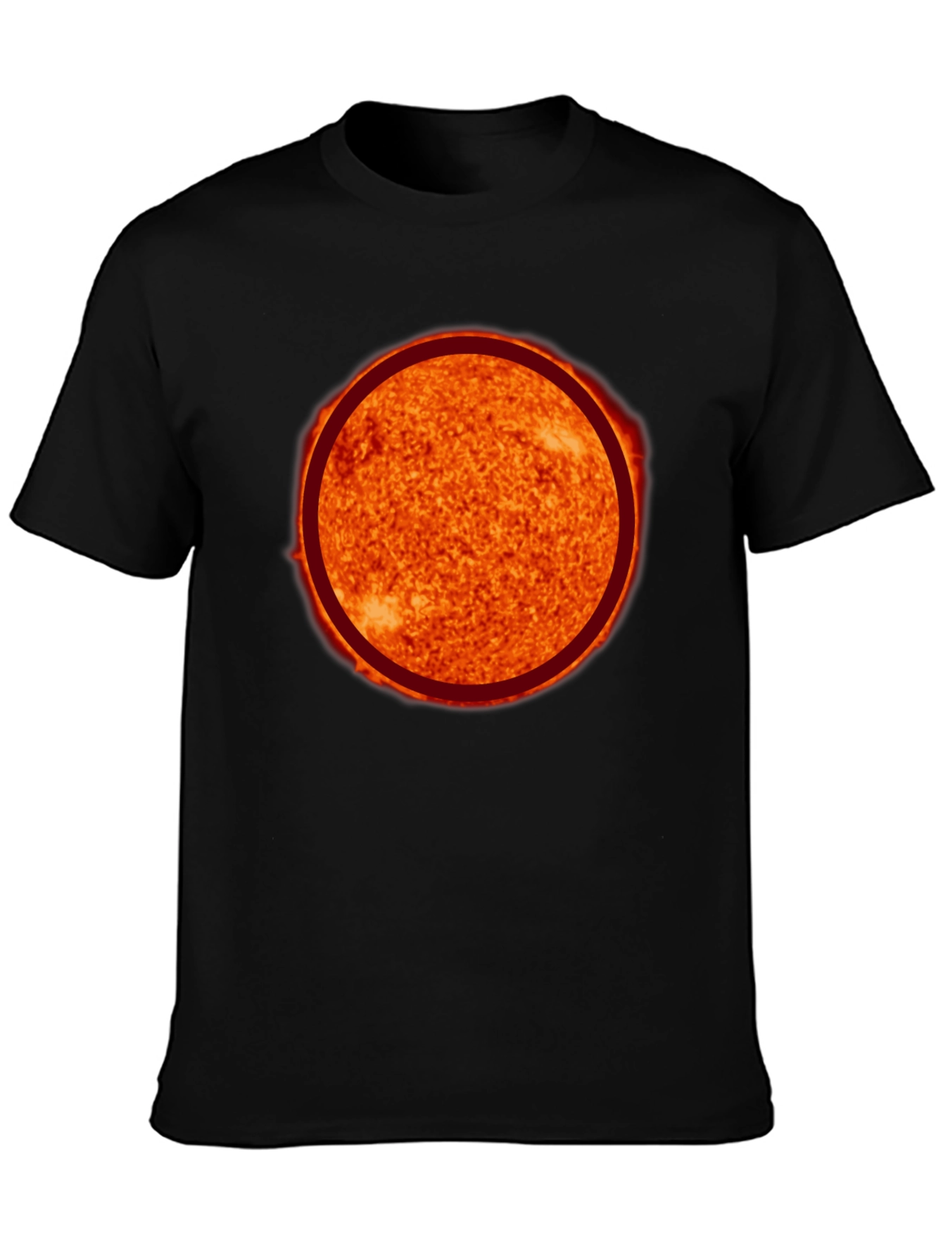 Sun Graphic Black T-Shirt