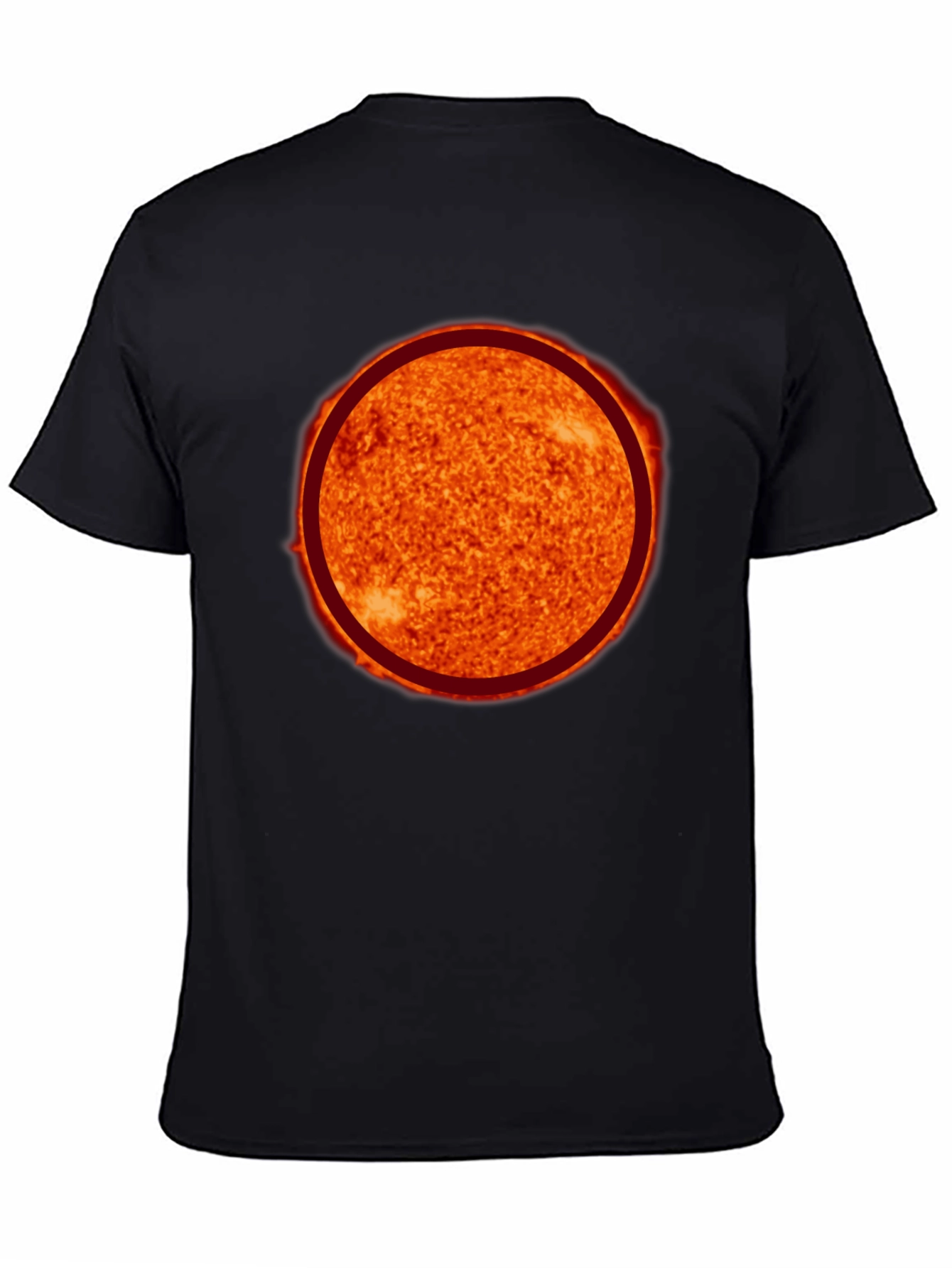 Sun Graphic Black T-Shirt