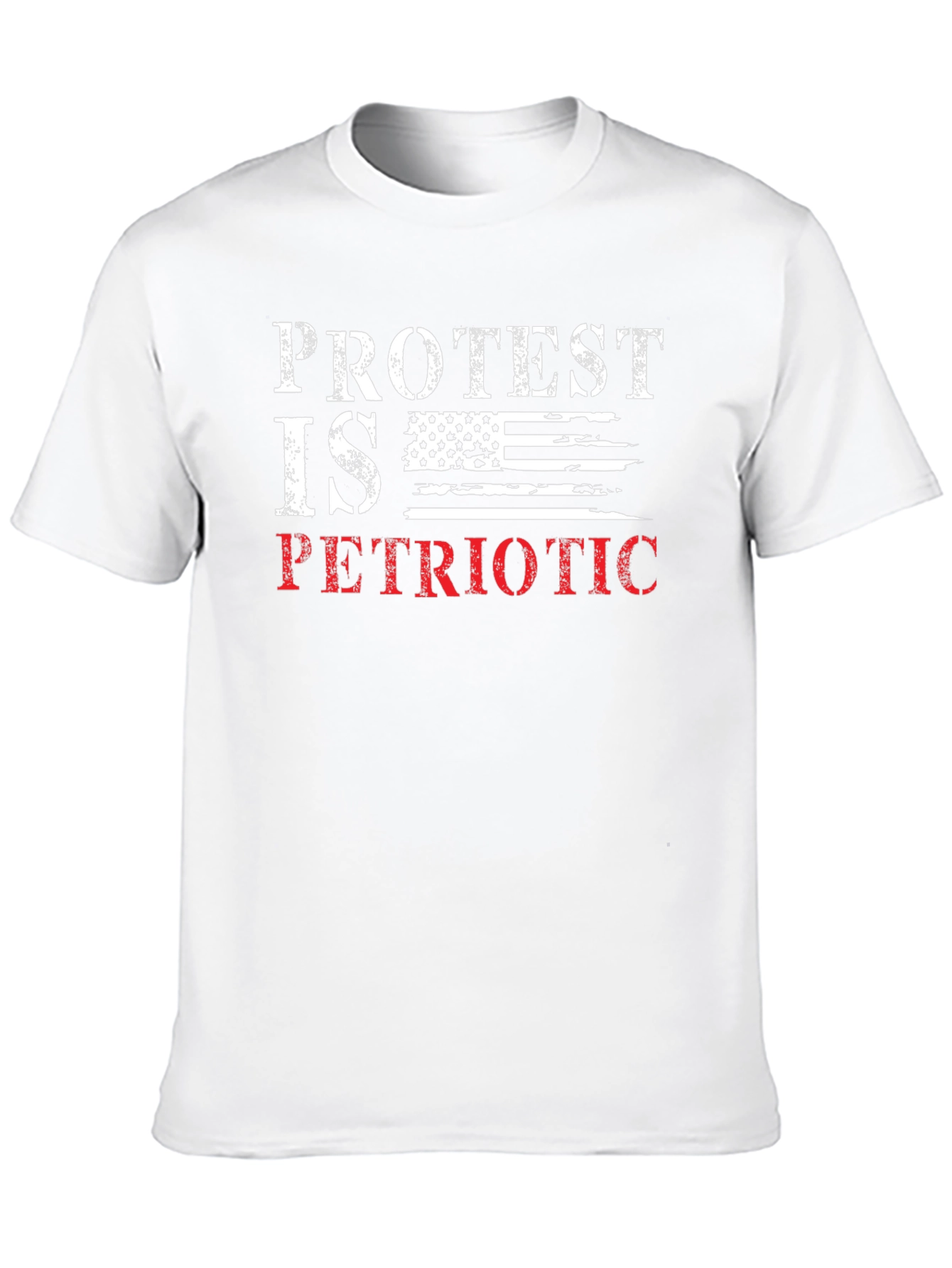 Protest is Patriotic T-Shirt - American Flag