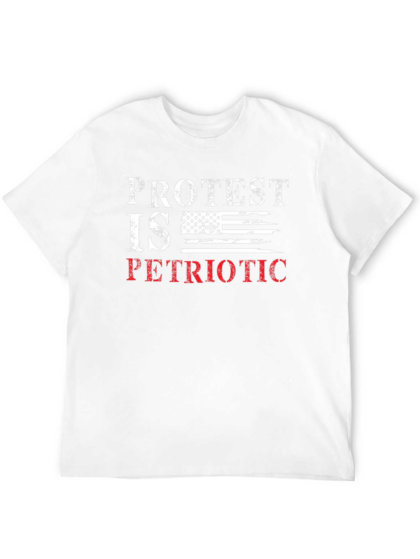 Protest is Patriotic T-Shirt - American Flag