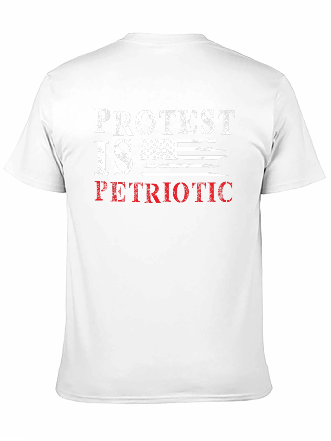 Protest is Patriotic T-Shirt - American Flag