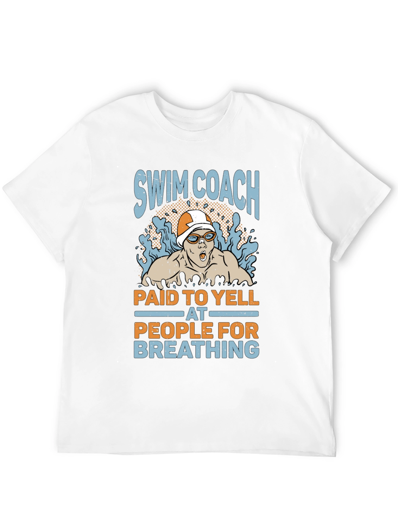 Swim Coach Yelling T-Shirt