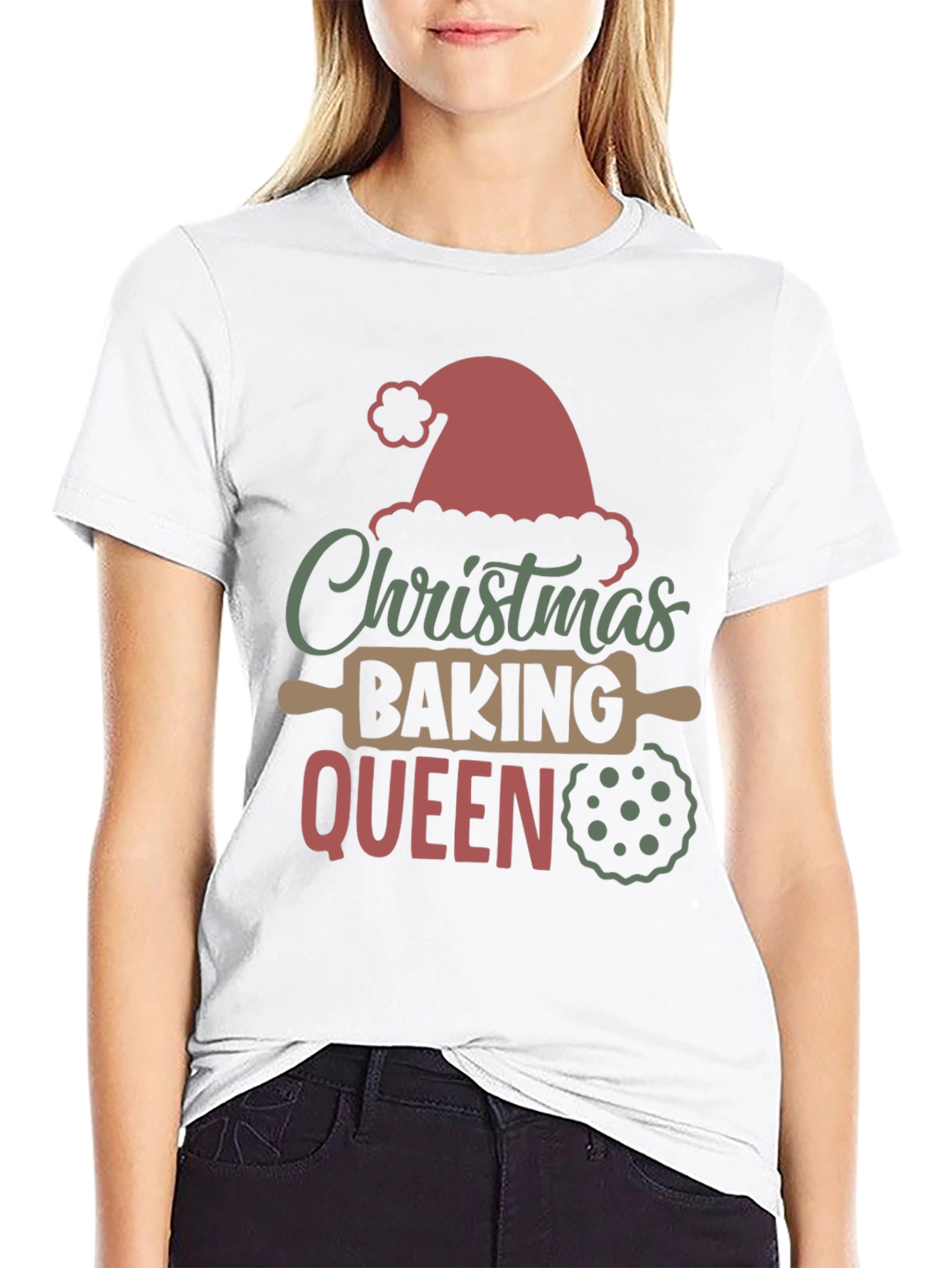 Christmas Baking Queen Graphic Tee