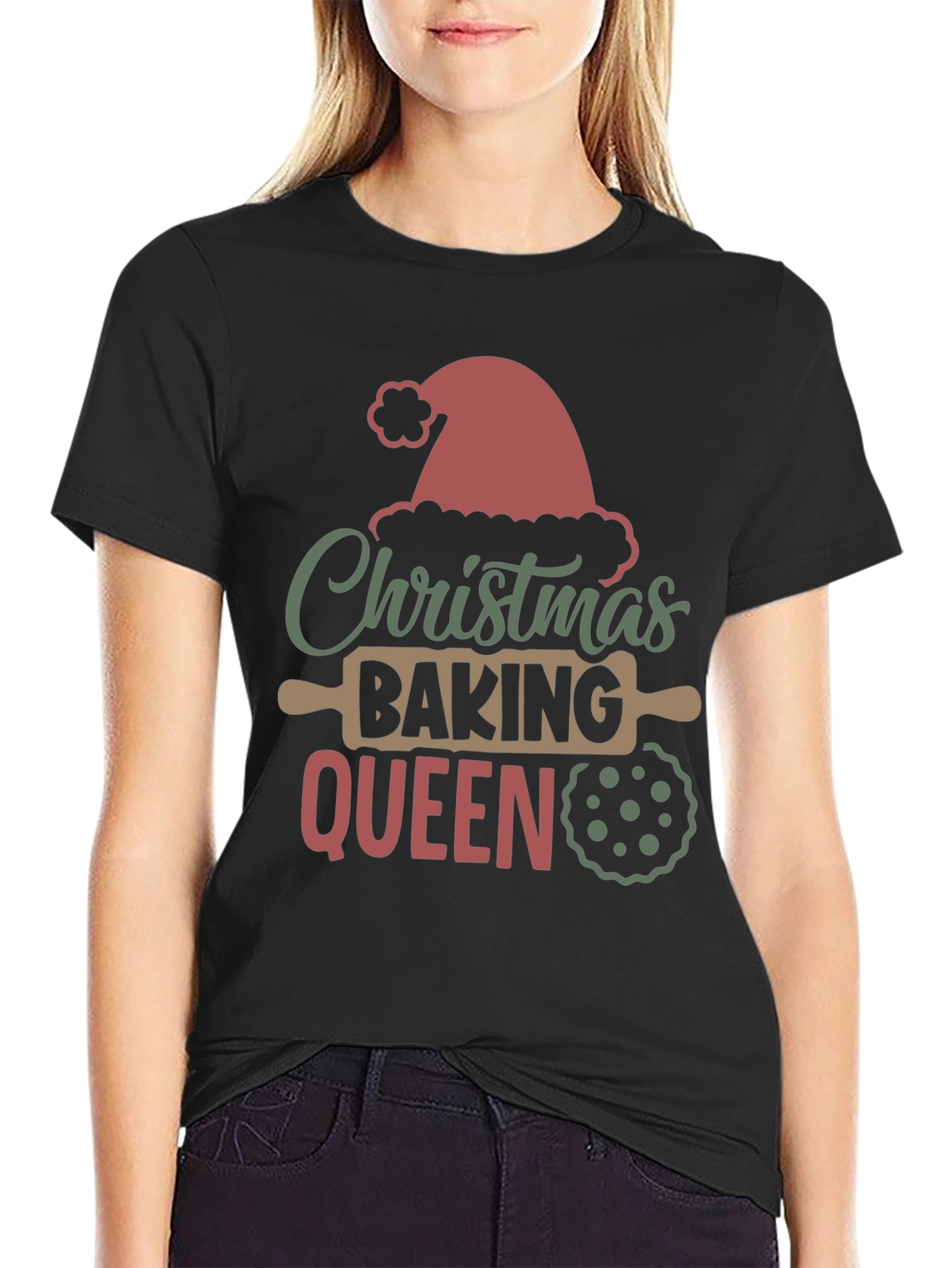 Christmas Baking Queen Graphic Tee