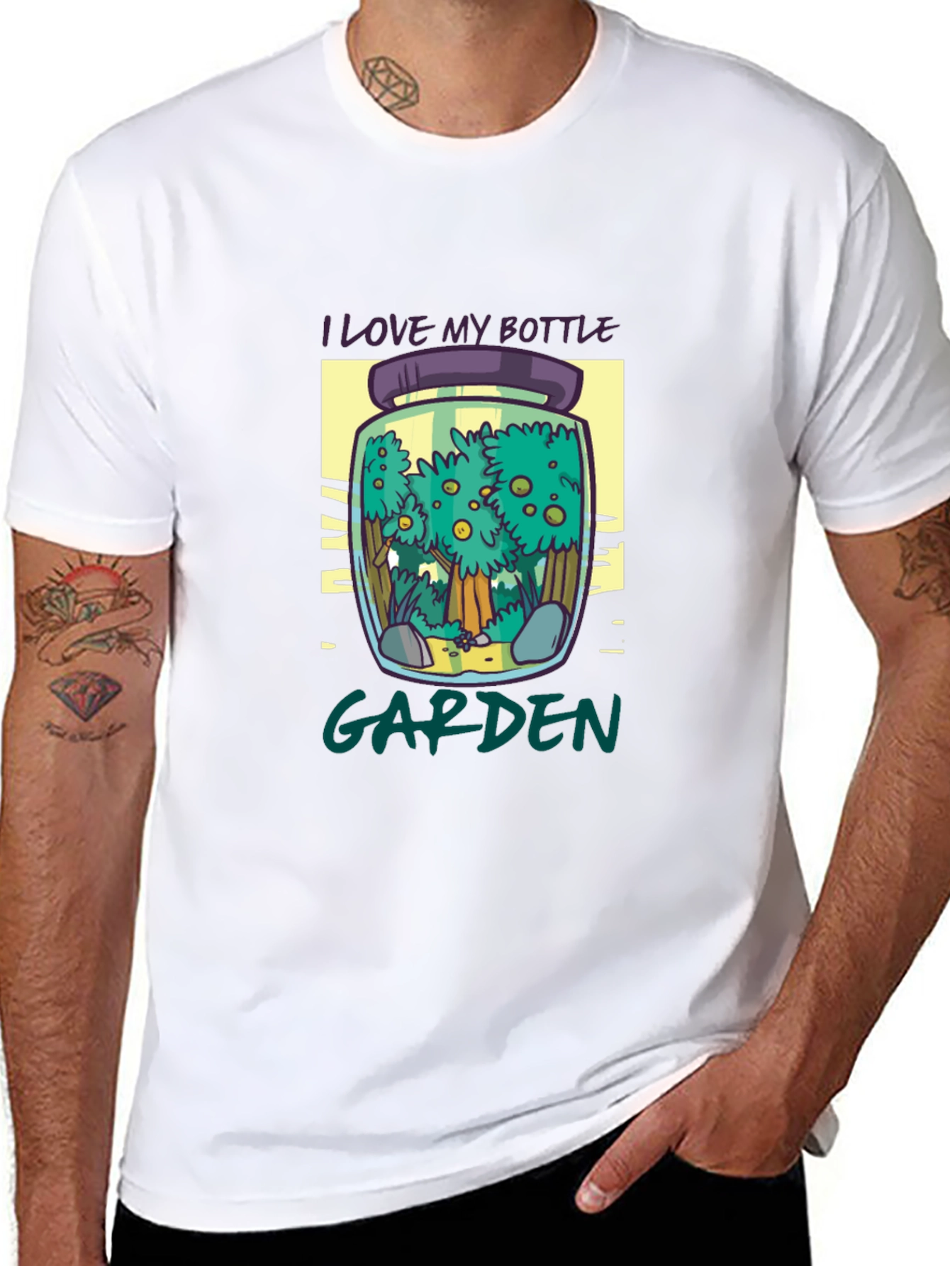 Bottle Garden Graphic T-Shirt