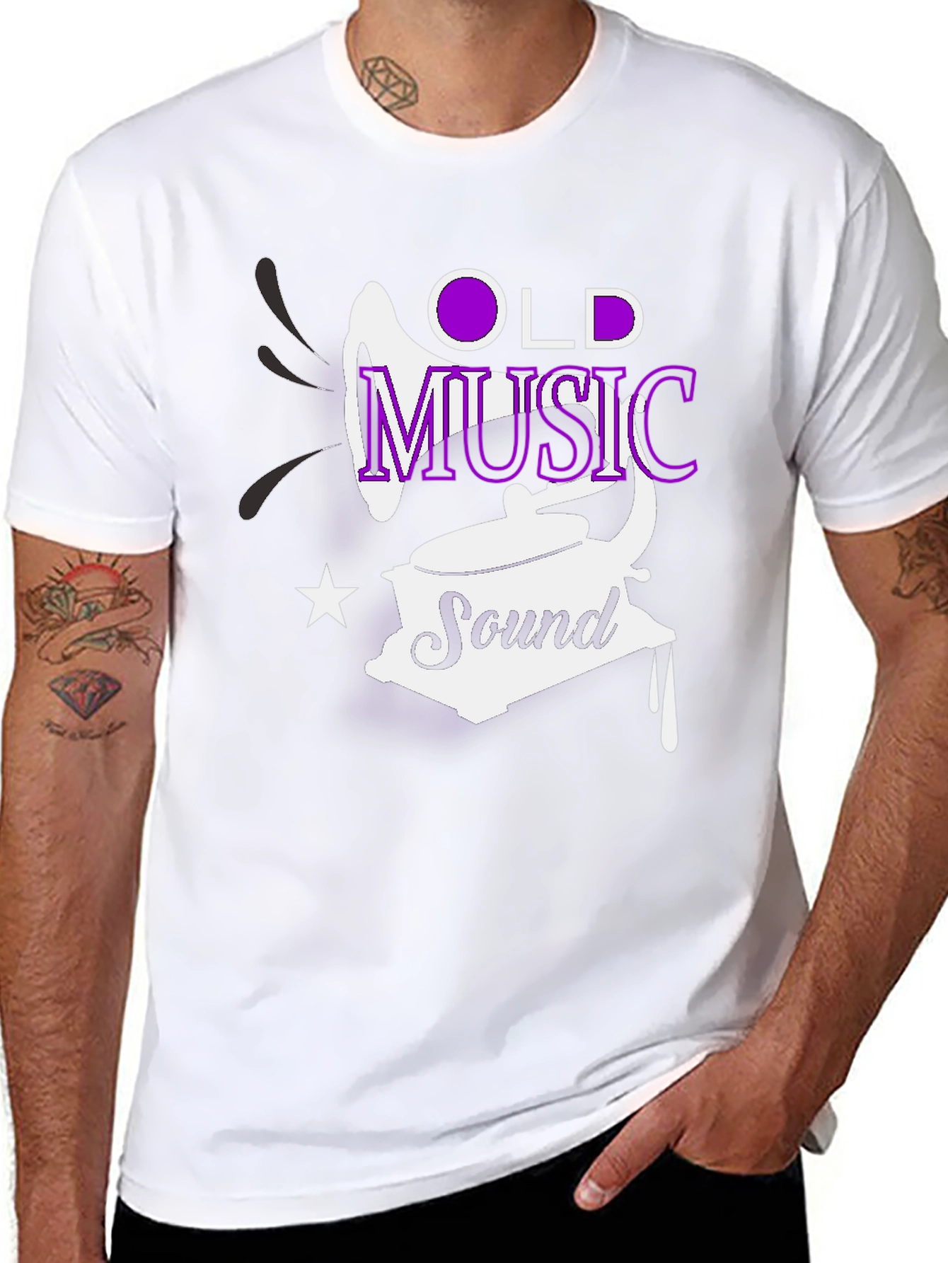 Retro Music T-Shirt - Old Music Sound