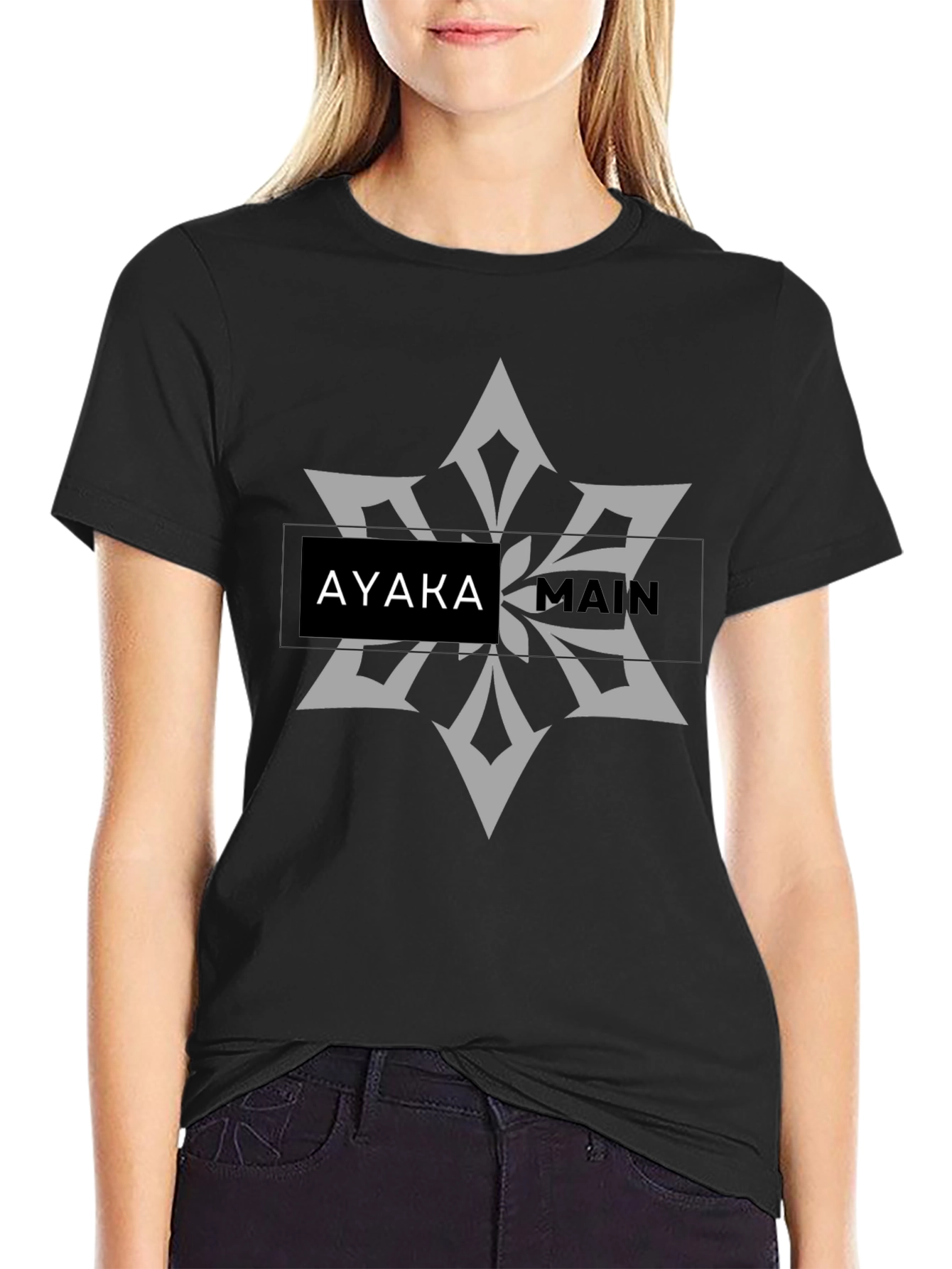 Ayaka Main T-Shirt - Genshin Impact Style