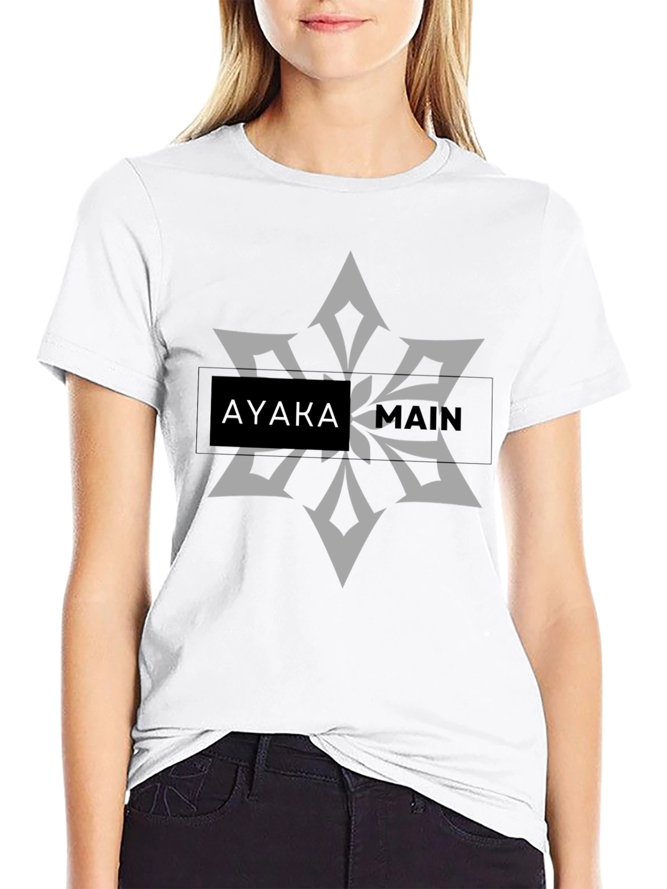 Ayaka Main T-Shirt - Genshin Impact Style