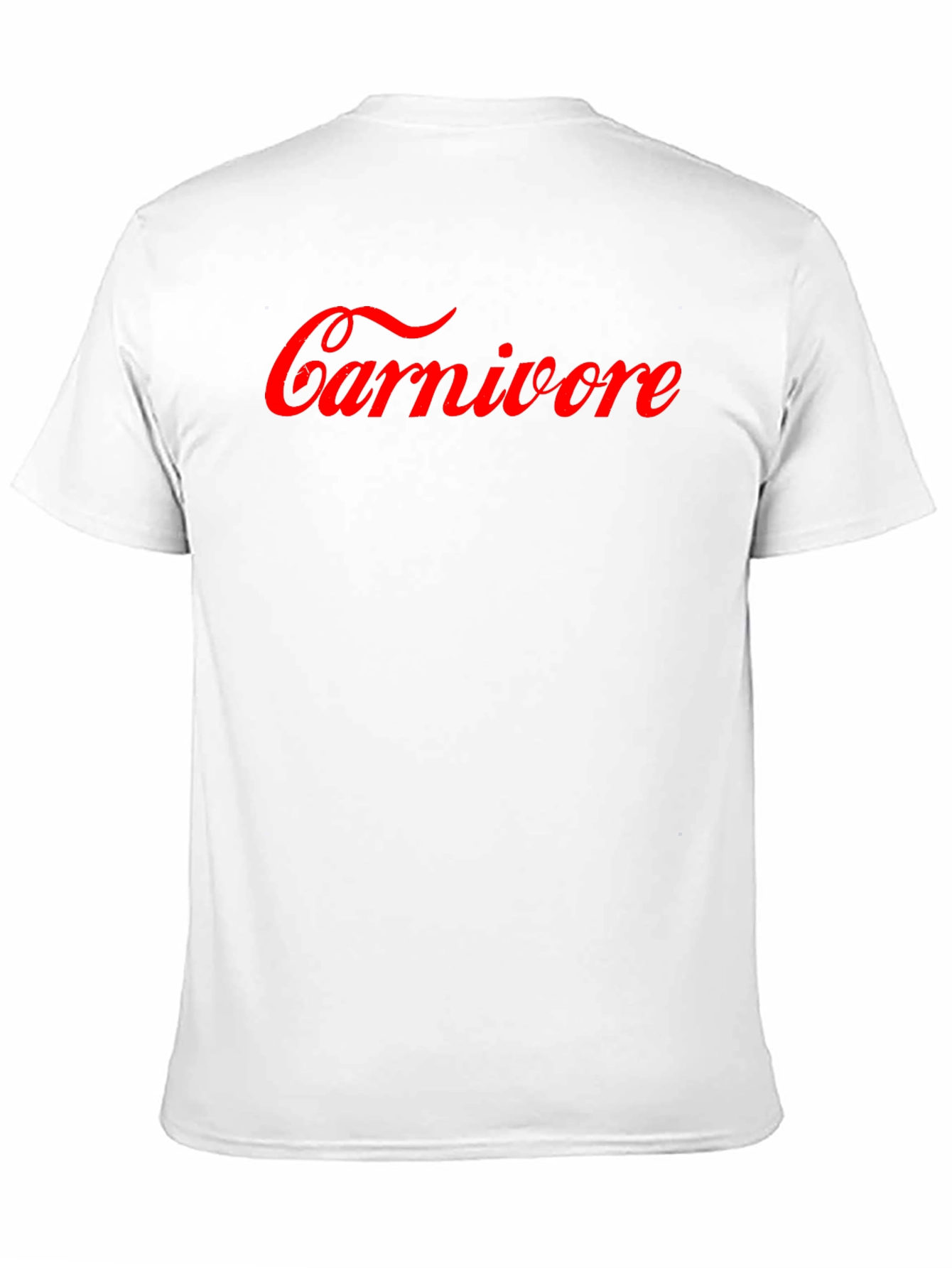 Carnivore Graphic T-Shirt - Bold Red Design