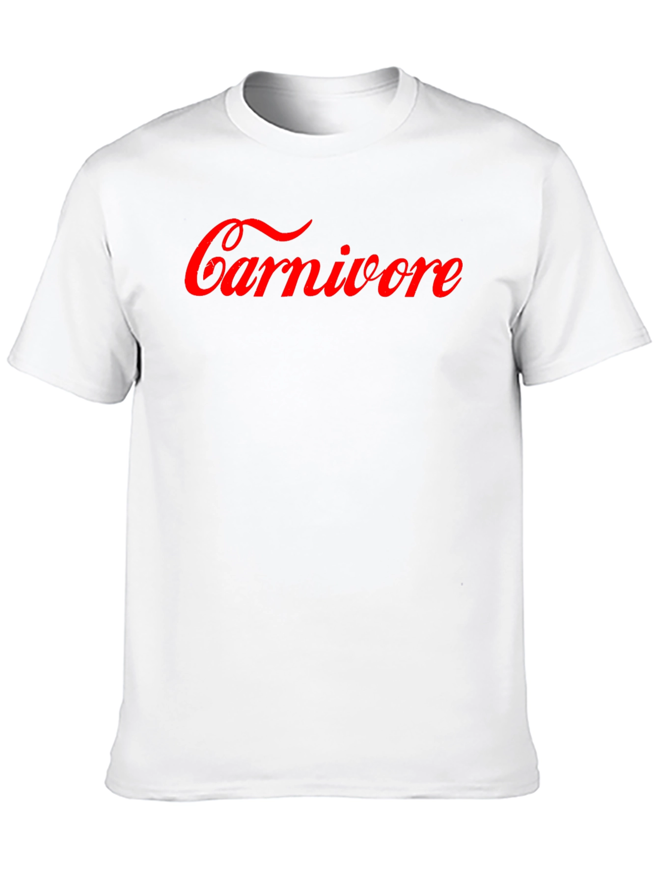 Carnivore Graphic T-Shirt - Bold Red Design