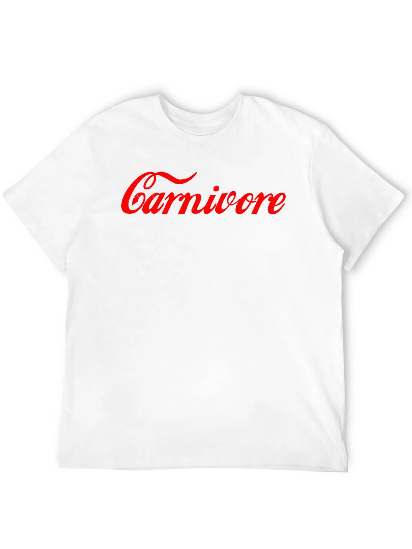 Carnivore Graphic T-Shirt - Bold Red Design