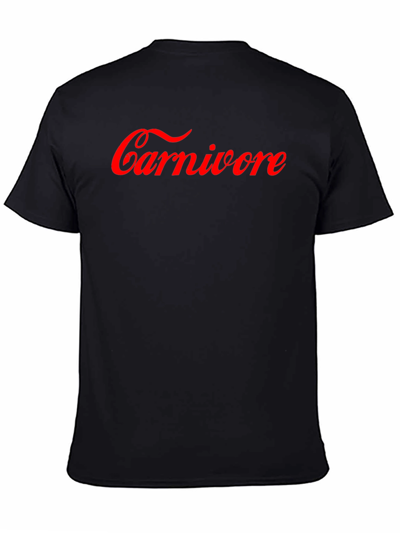 Carnivore Graphic T-Shirt - Bold Red Design